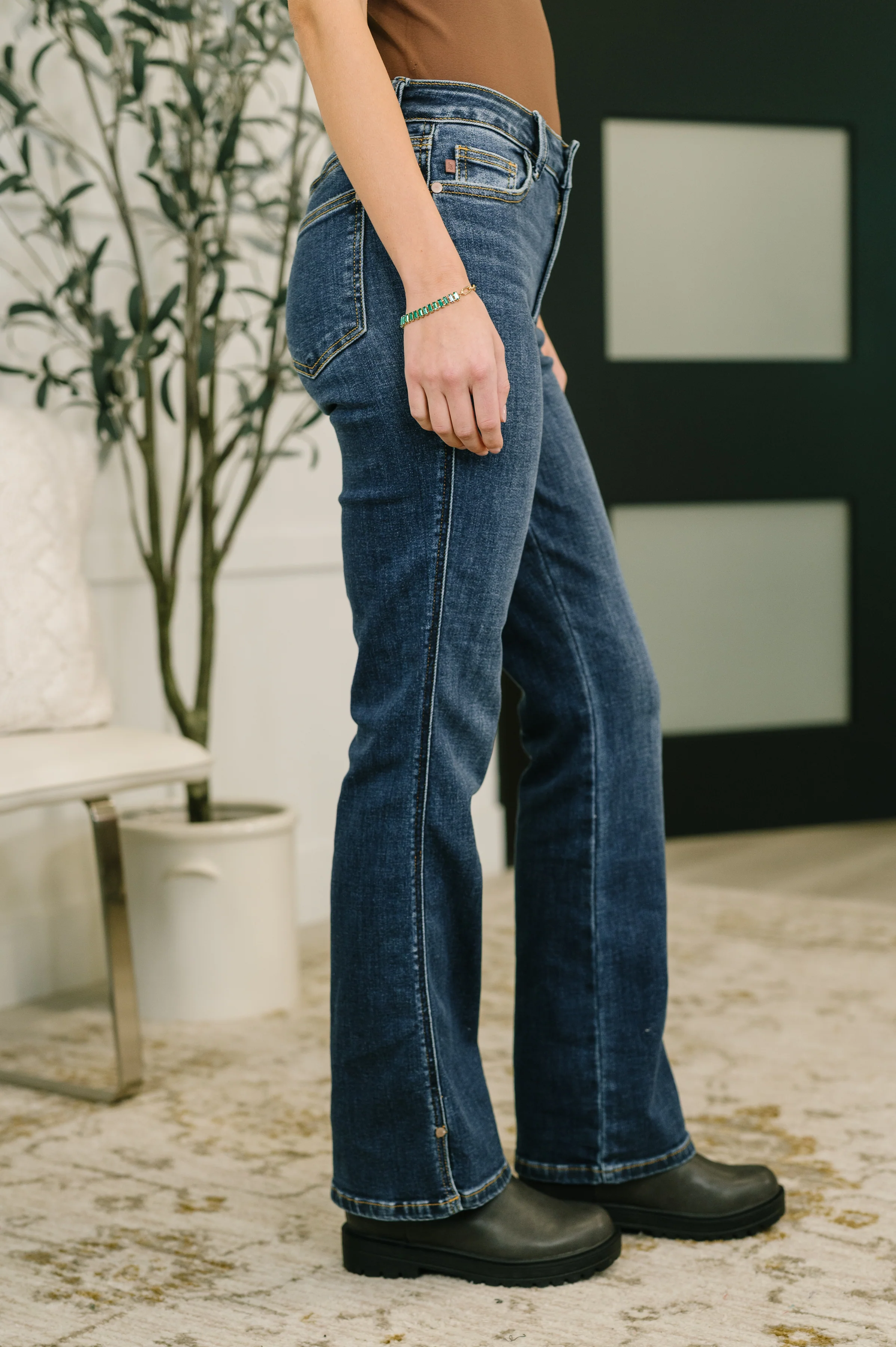 Casey Mid Rise Bootcut with Cell Phone Back Pocket & Slit - 1/7/2026 NEW - Image 4