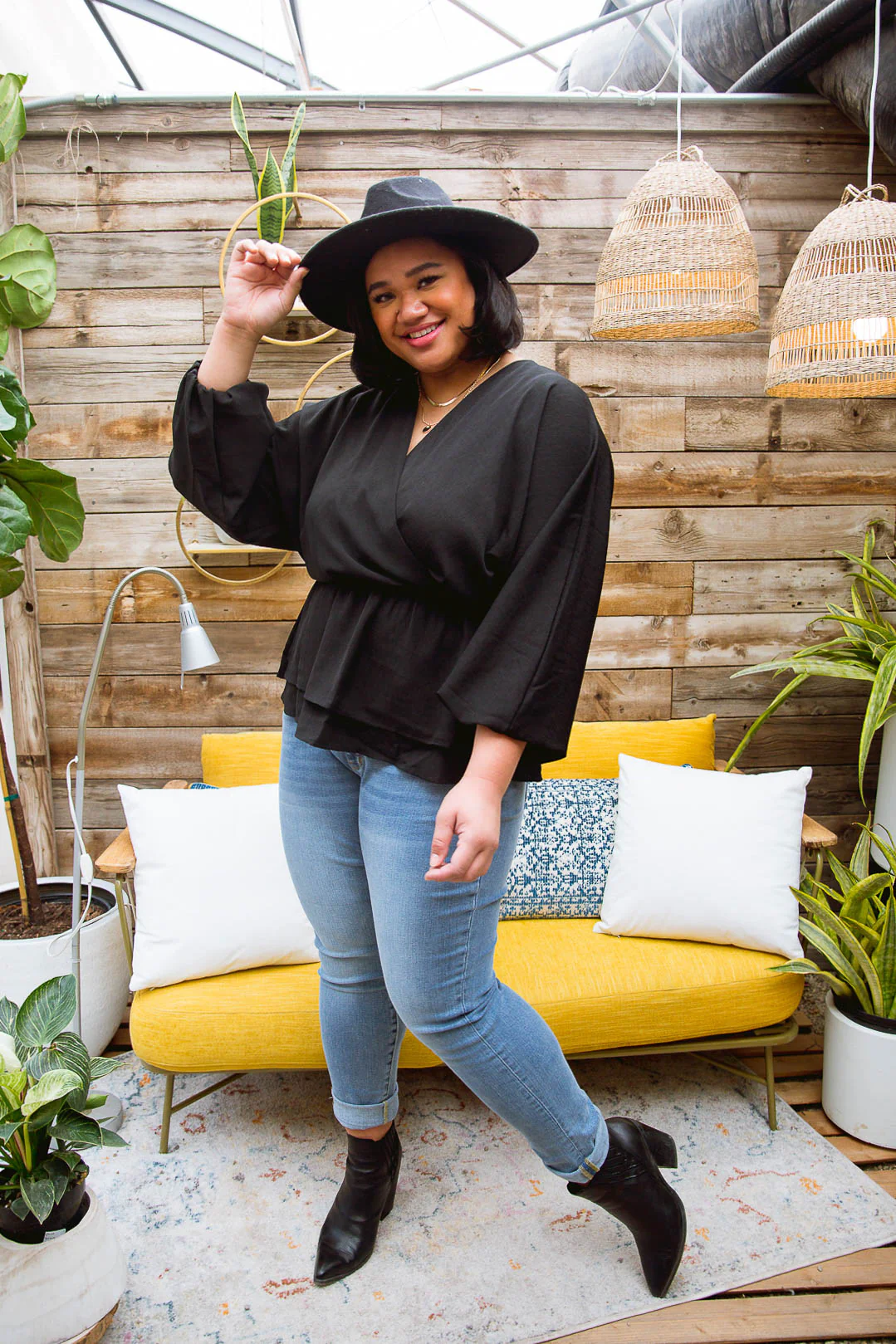 Catch Me There Blouse In Black - 3/3/2022 - Image 3