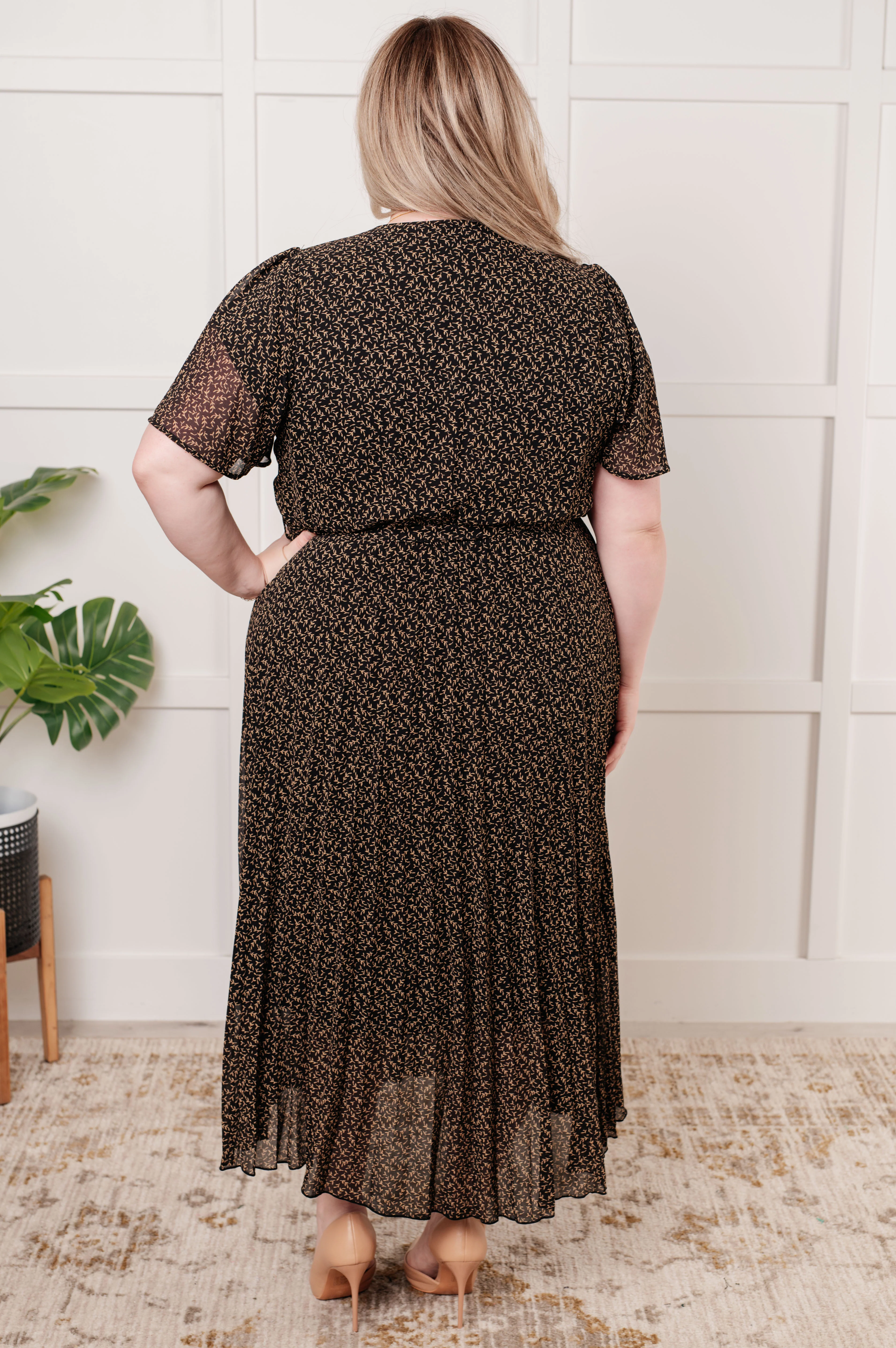Cause a Scene Surplice Neck Dress - 11/5/2024 - Image 6