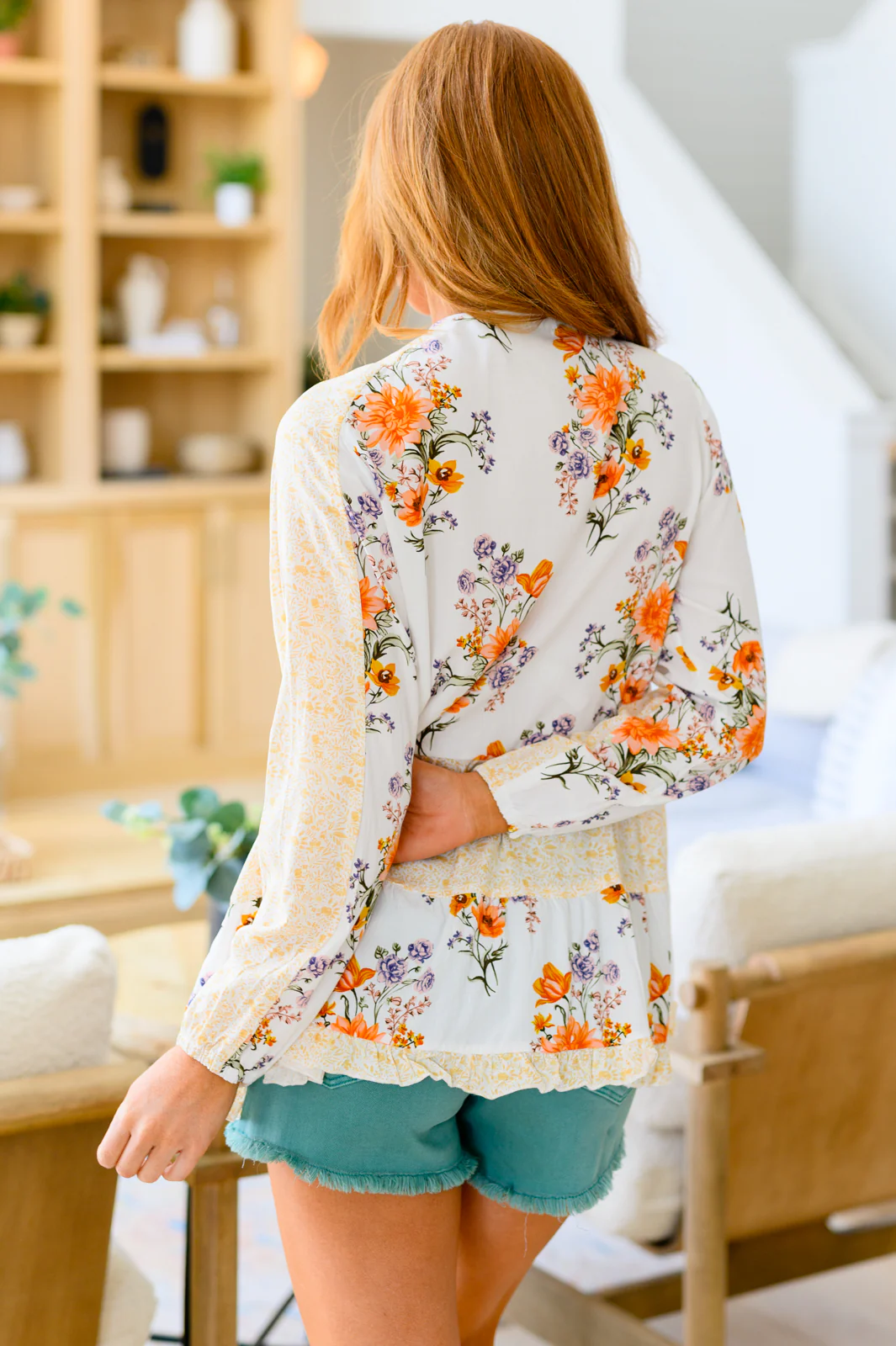 Chasing Butterflies Babydoll Blouse - 5/12/2023 - Image 4
