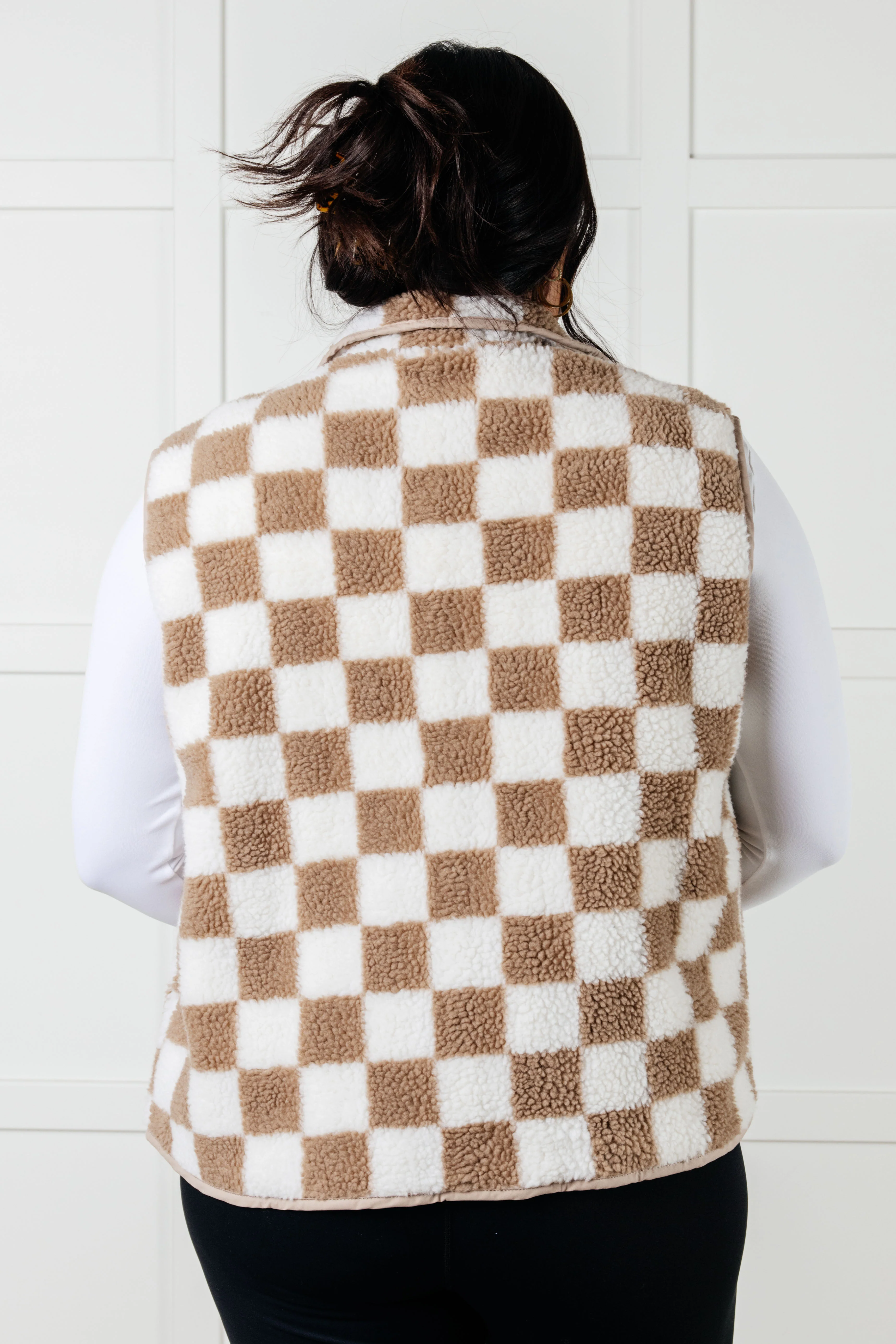 Check it Out Checkered Fleece Vest - 12/31/2024 - Image 9