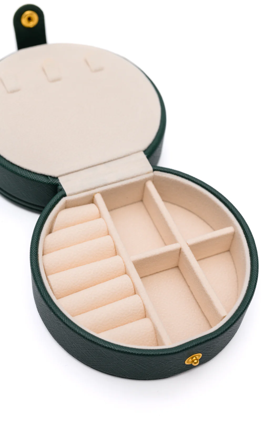 Circular Travel Jewelry Case in Green - 11/22/2024 - Image 6