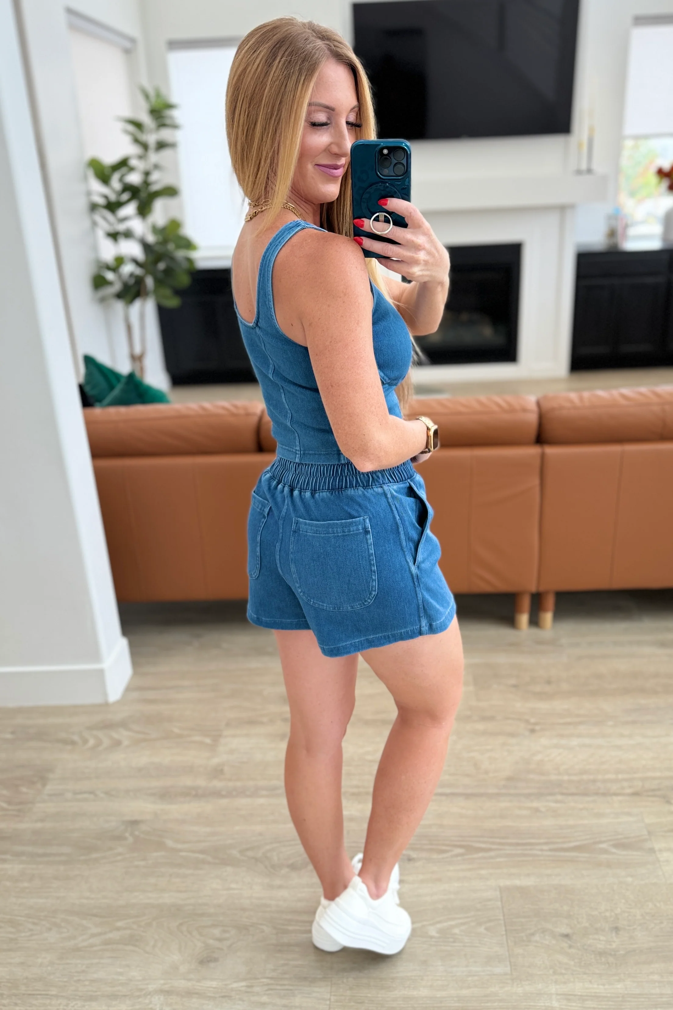 City Siren Skort in Light Denim - 6/20/2024 - Image 3