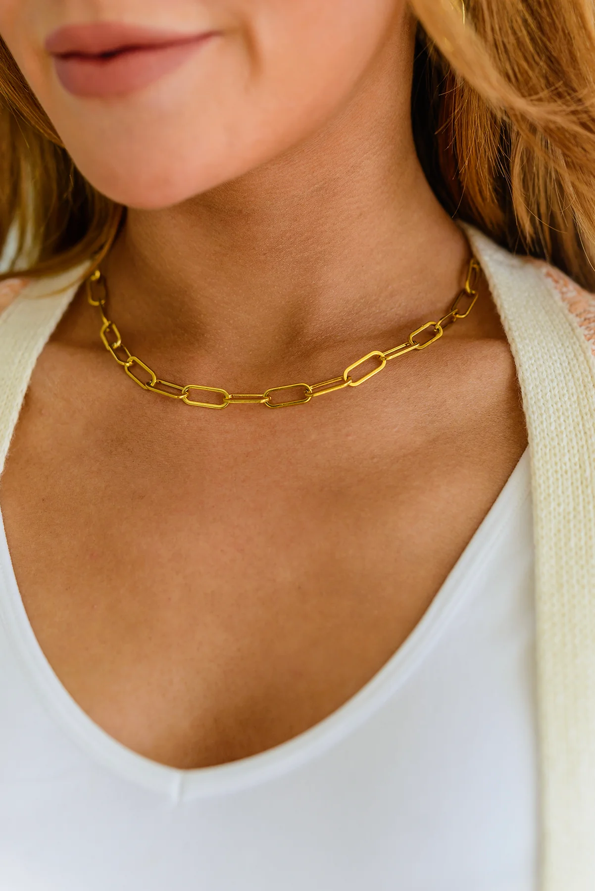 Classic Paper Clip Chain Necklace - 3/30/2023 - Image 6