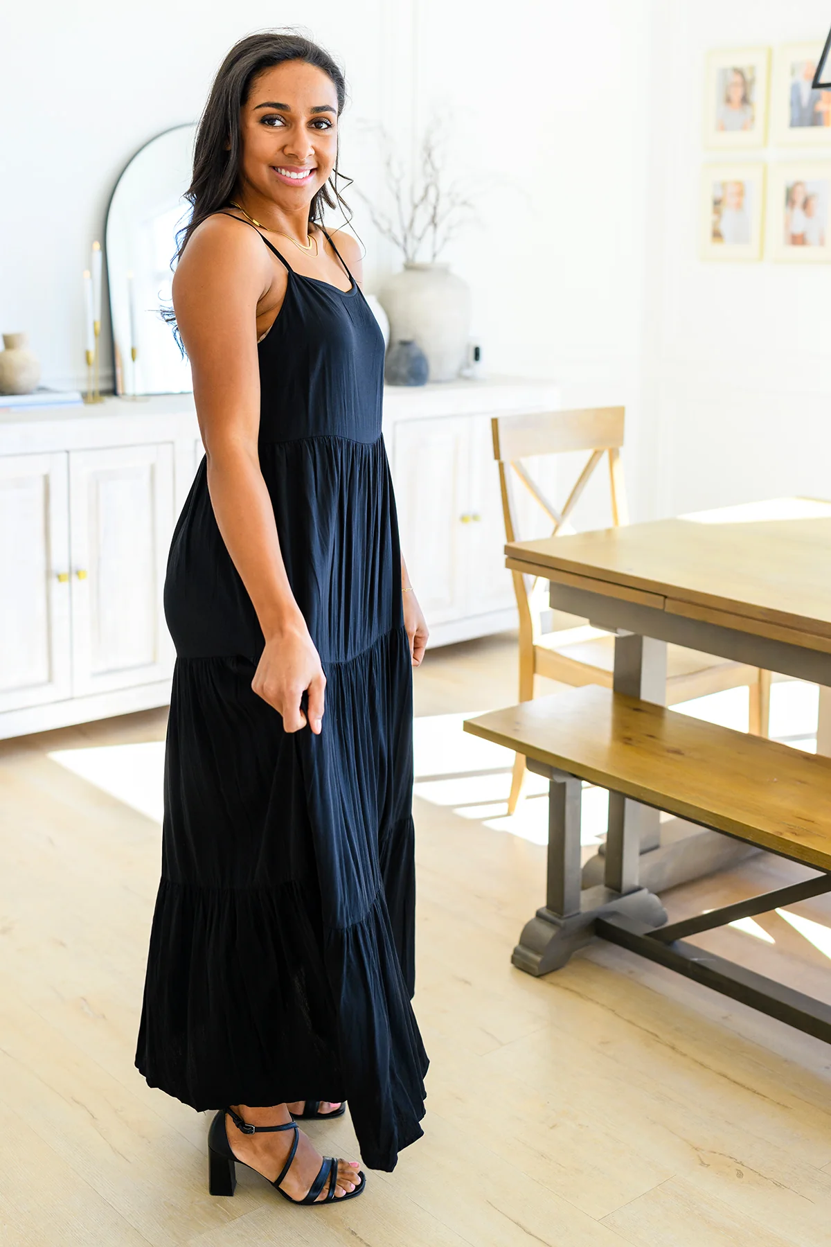 Classically Cool Tiered Maxi Dress - 3/10/2023 - Image 3
