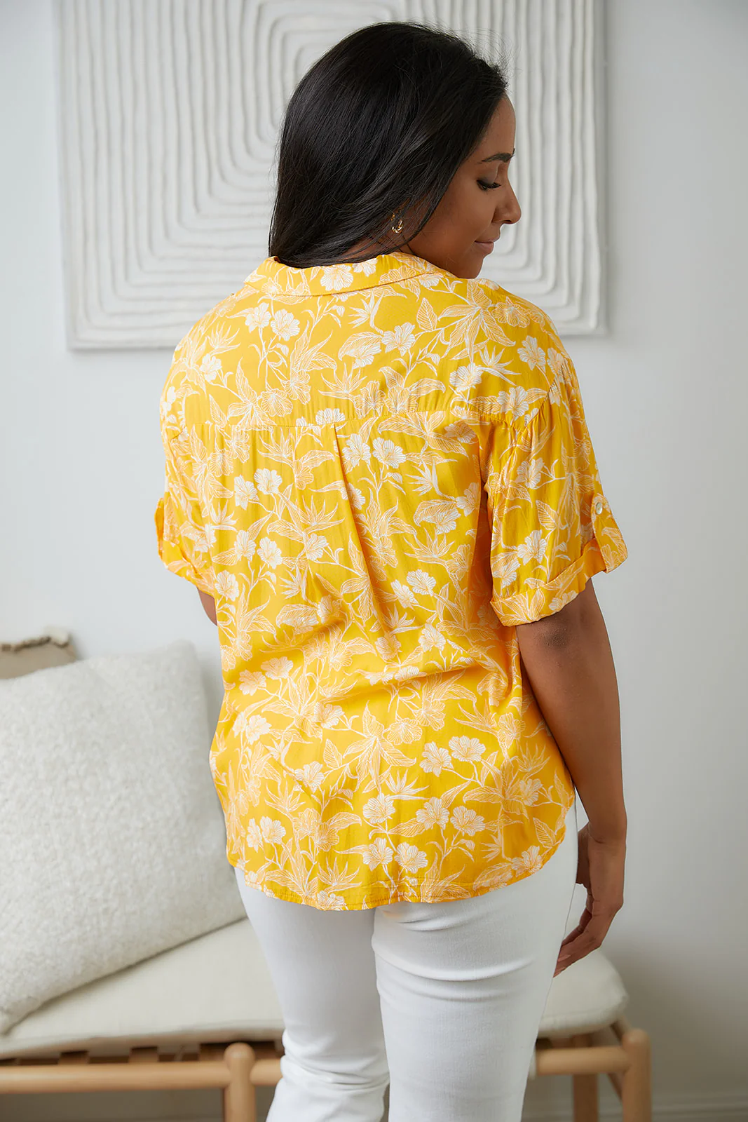 Clementine Floral Button Up Blouse - 4/6/2023 - Image 7