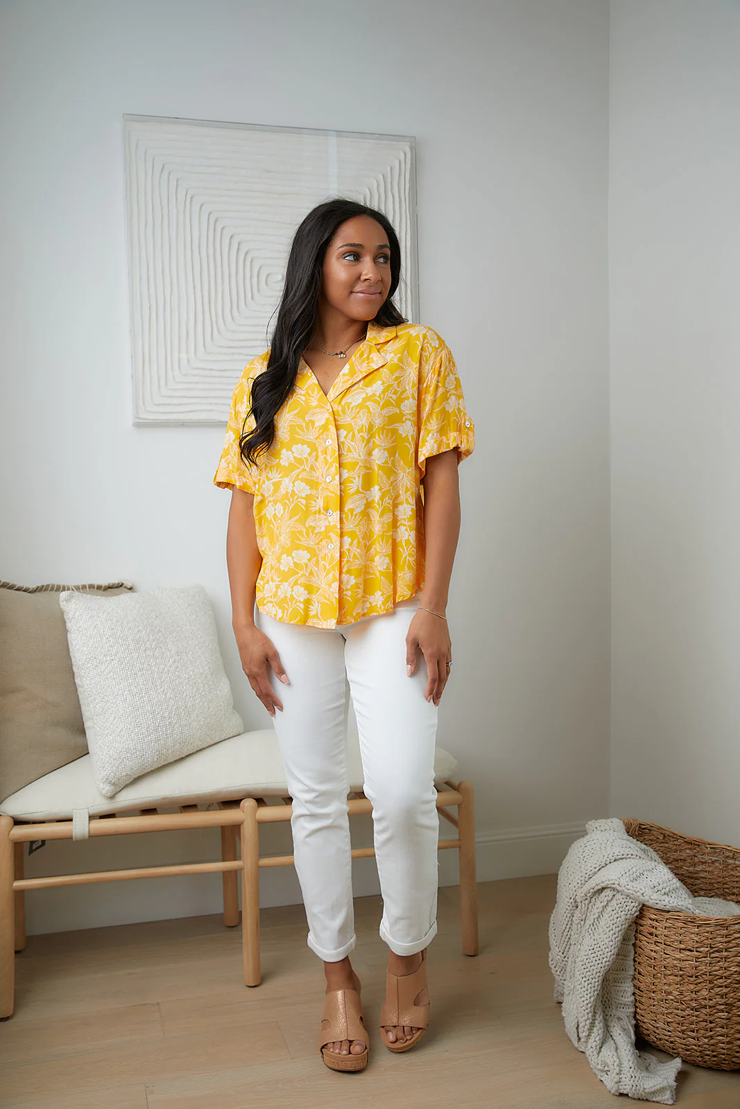 Clementine Floral Button Up Blouse - 4/6/2023 - Image 8