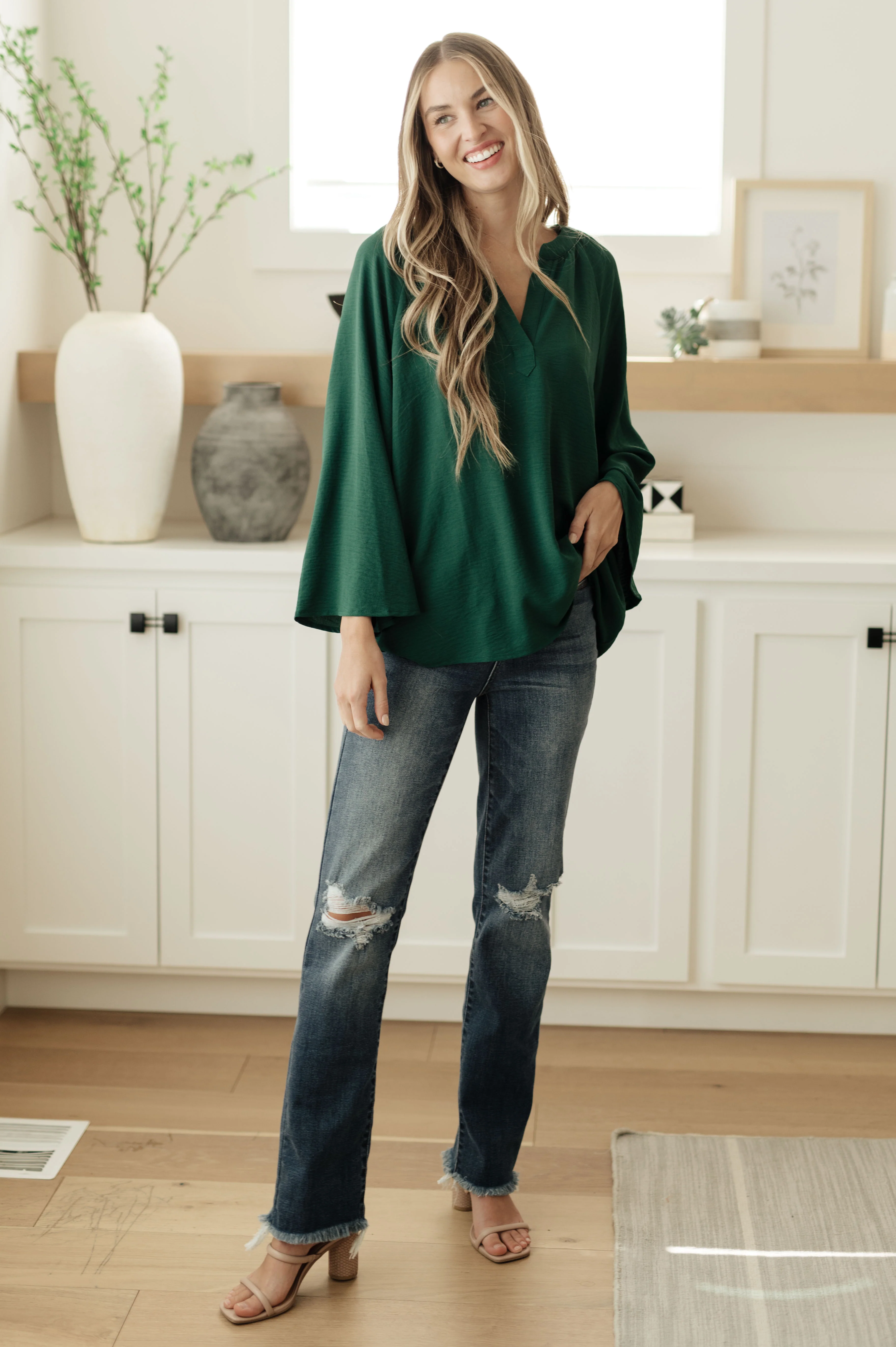 Climb On V-Neck Blouse - 11/8/2024 - Image 5
