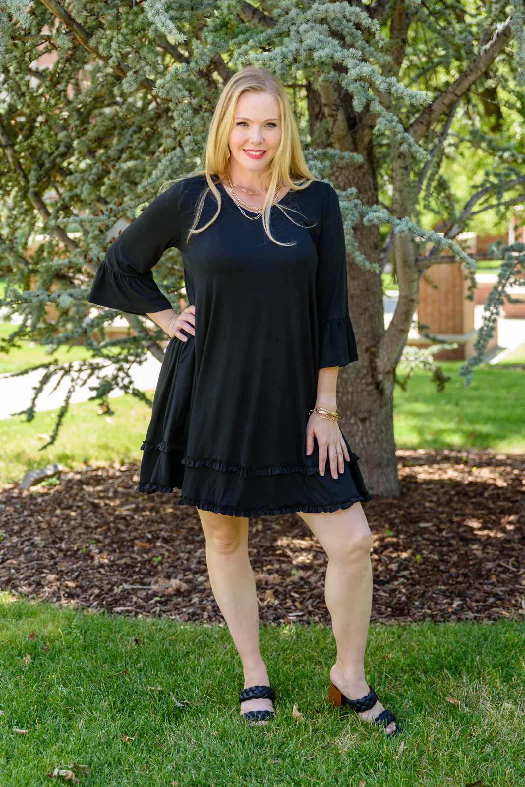 Coast Dress in Black - 8/9/2022