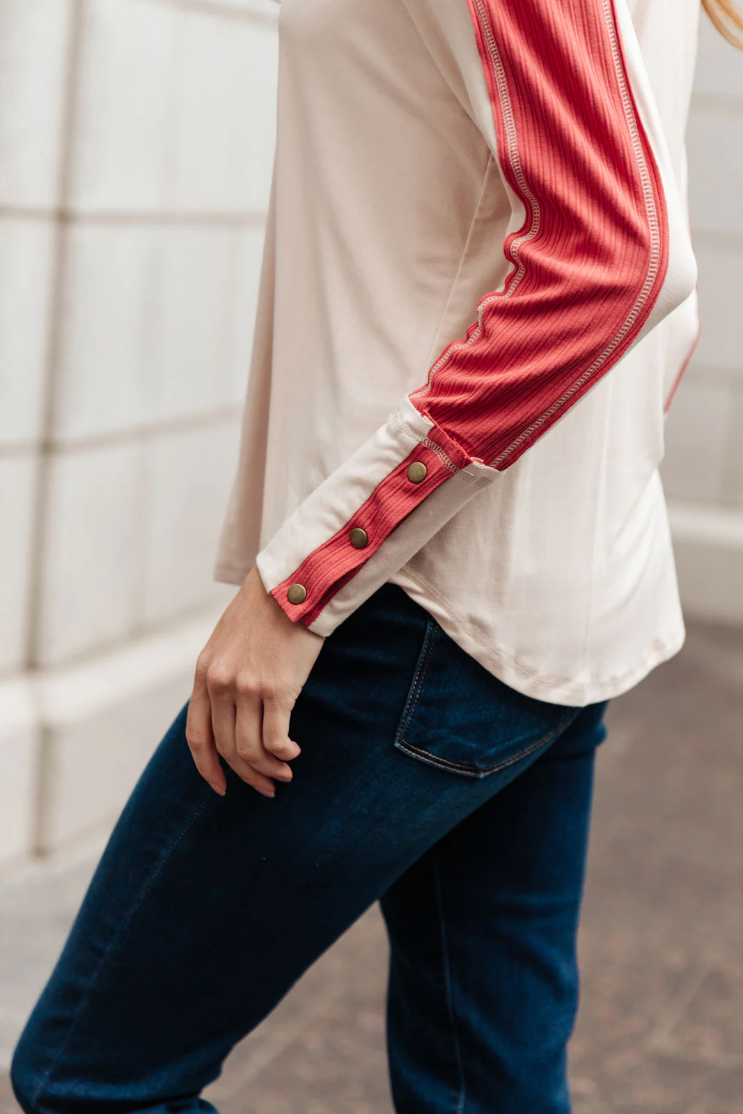 Coffee Date V Neck Top - 11/18/2021 - Image 3