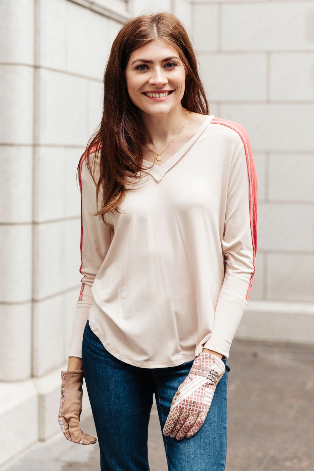 Coffee Date V Neck Top - 11/18/2021 - Image 5