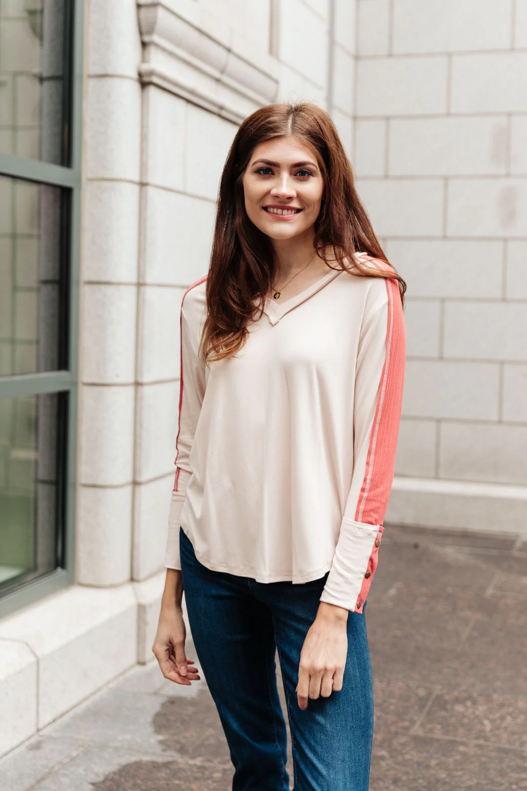 Coffee Date V Neck Top - 11/18/2021 - Image 9