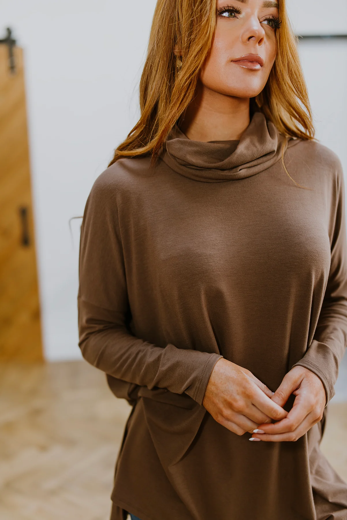 Comfort First Cowl Neck Hi-Low Long Sleeve - 2/21/2023 - Image 4