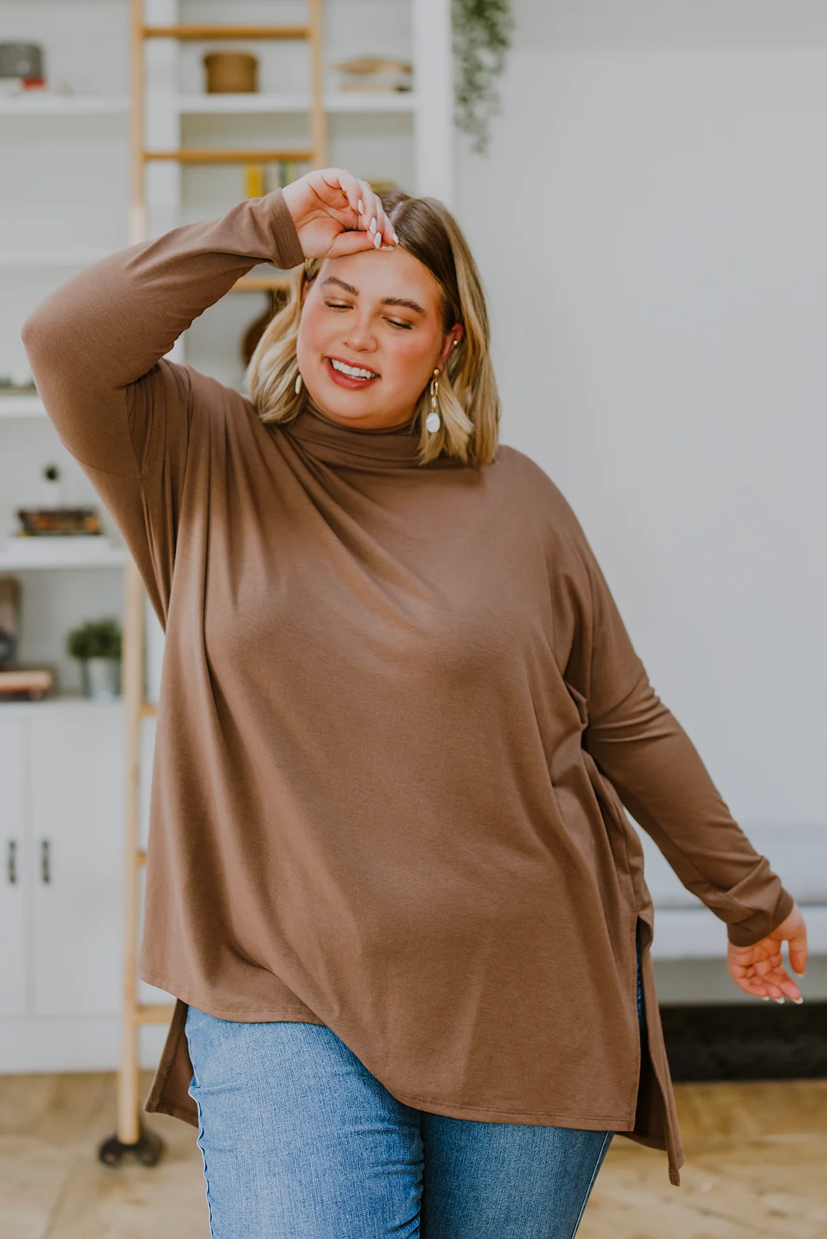 Comfort First Cowl Neck Hi-Low Long Sleeve - 2/21/2023 - Image 9