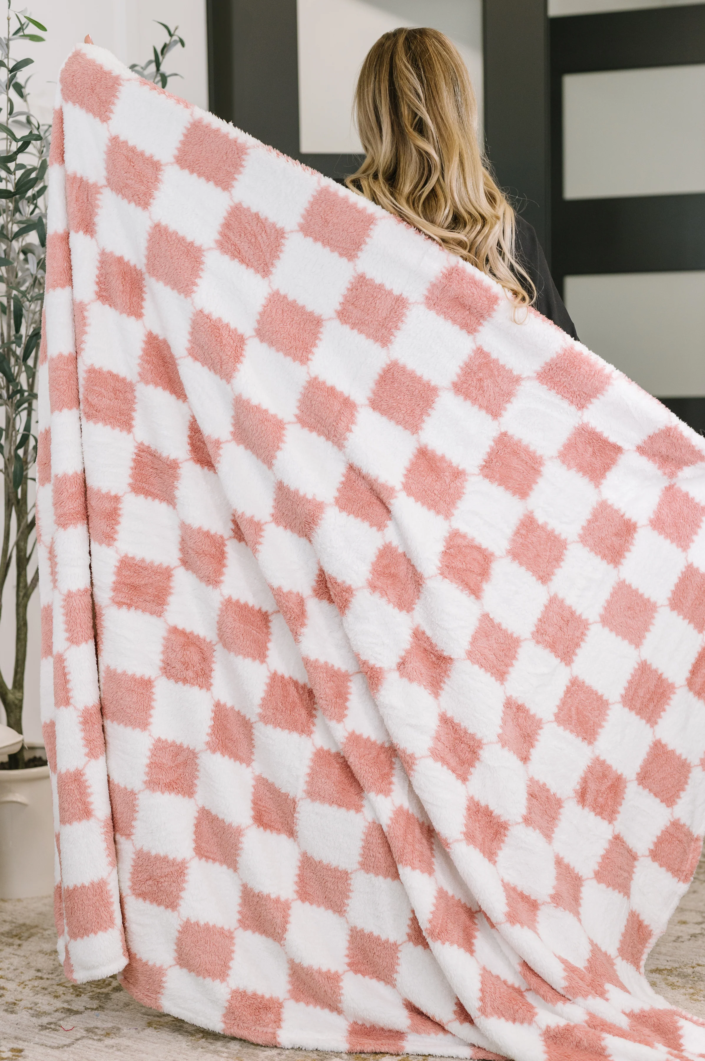 Cotton Candy Checks Blanket - 11/21/2025 - Image 3