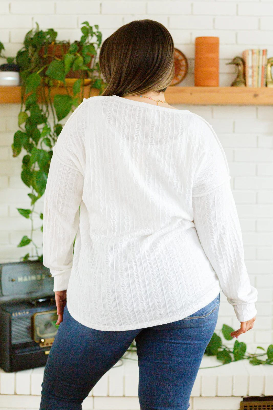 Counting The Days Textured Long Sleeve Top - 2/7/2023 - Image 10