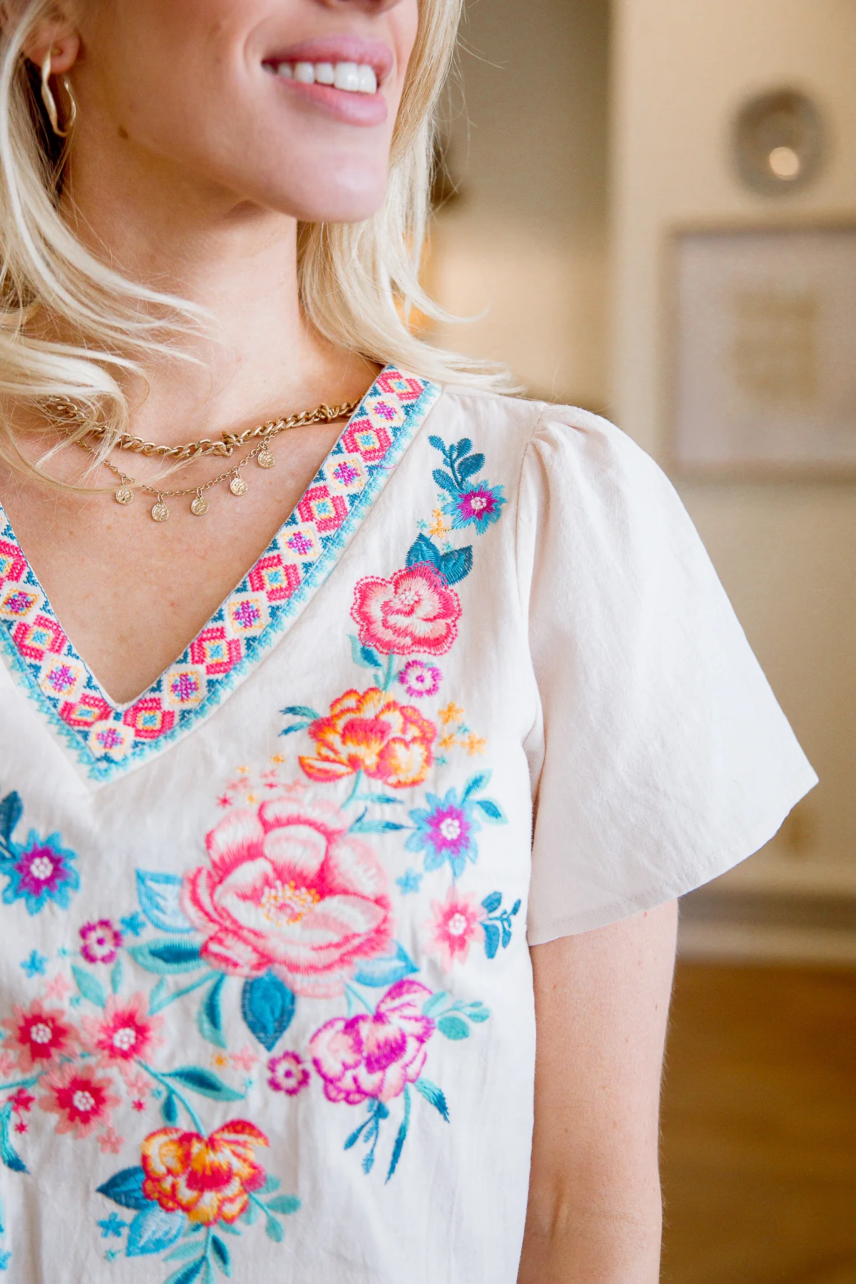 Country Flower Blouse - 3/8/2022
