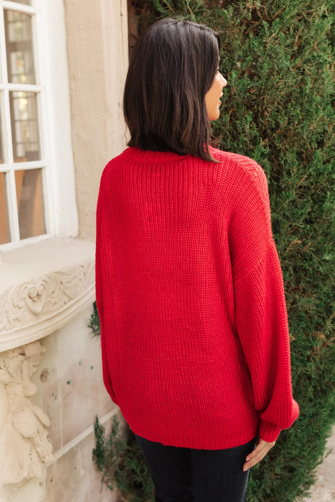 Cozy Casual Sweater in Lipstick - 10/28/2021 - Image 20
