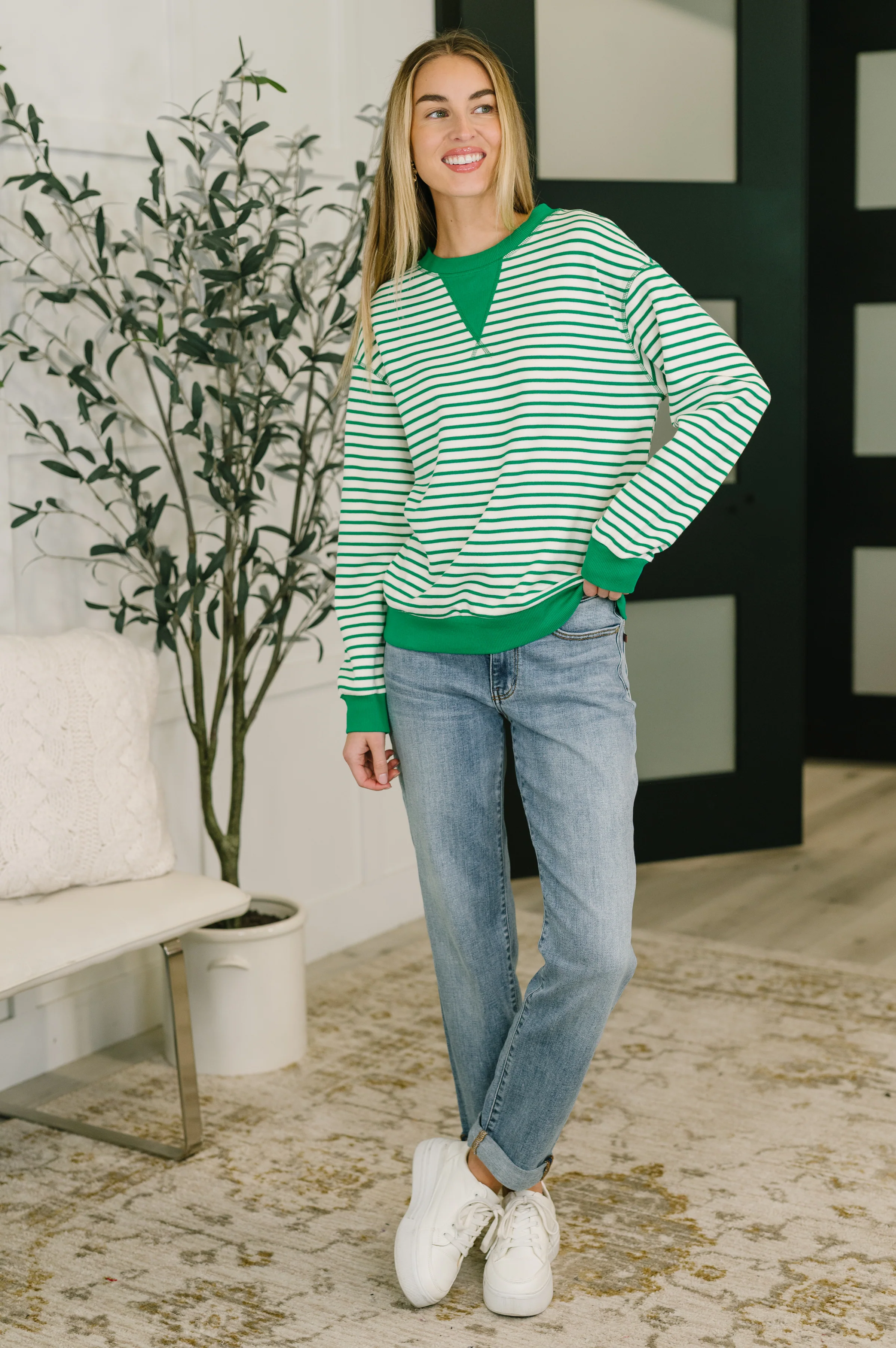 Cutie 101 Drop Shoulder Long Sleeve Top - 1/30/2026 - Image 3