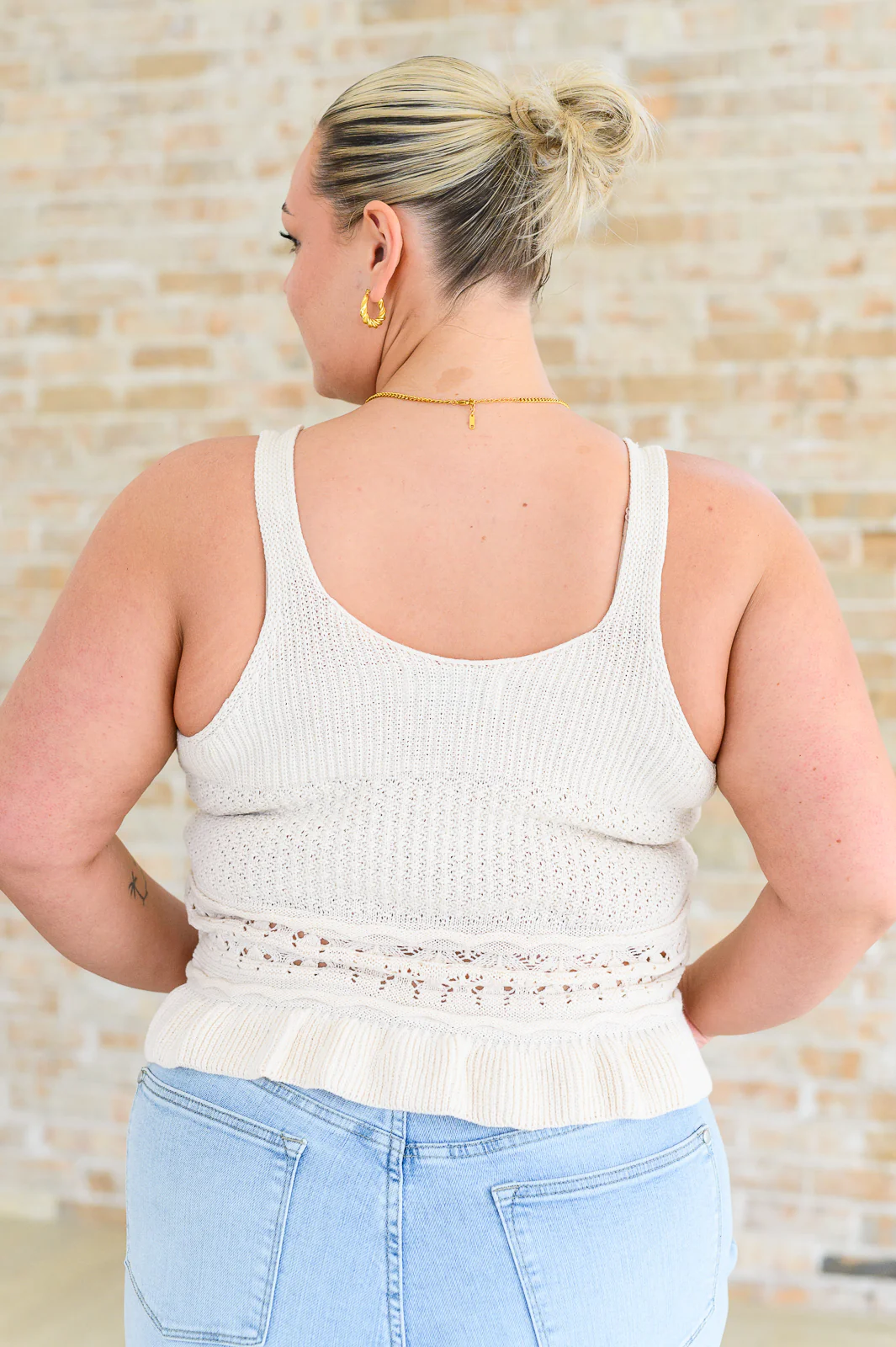 Day Dancing Ruffle Knit Tank Top - 1/15/2026 - Image 6