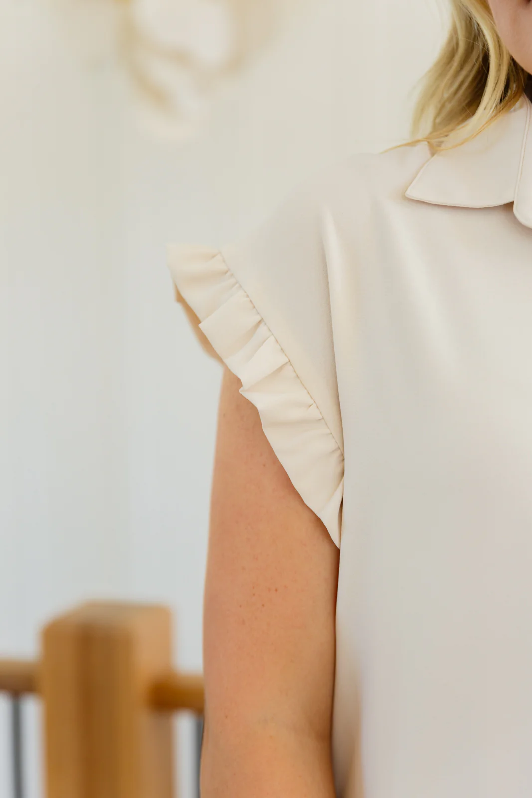 Day Date Ruffle Sleeved Blouse - 1/30/2025 - Image 10