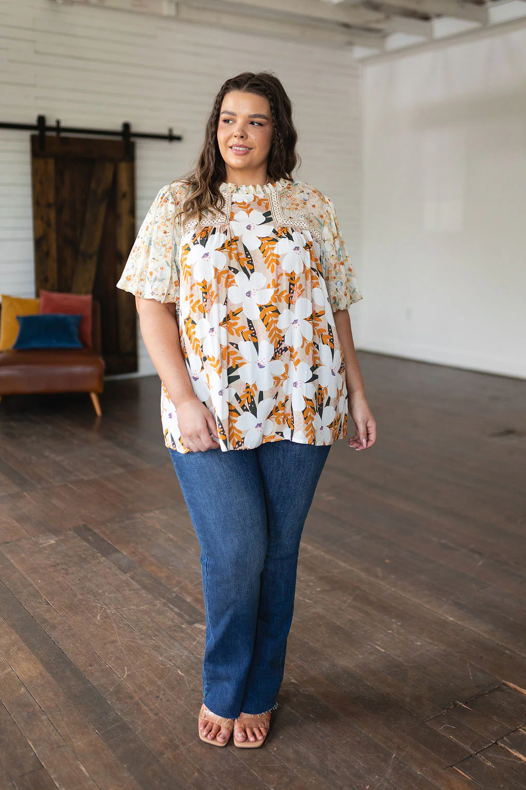 Daydreamer Mixed Floral Top - 7/13/2023 - Image 3