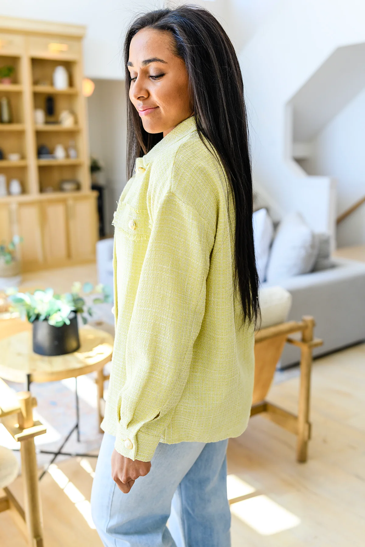 Daydreams Shacket in Yellow - 4/28/2023 - Image 10