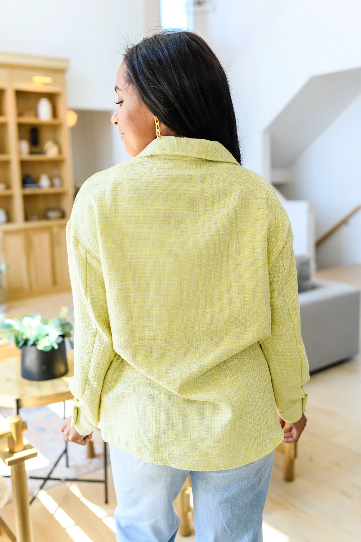 Daydreams Shacket in Yellow - 4/28/2023 - Image 11