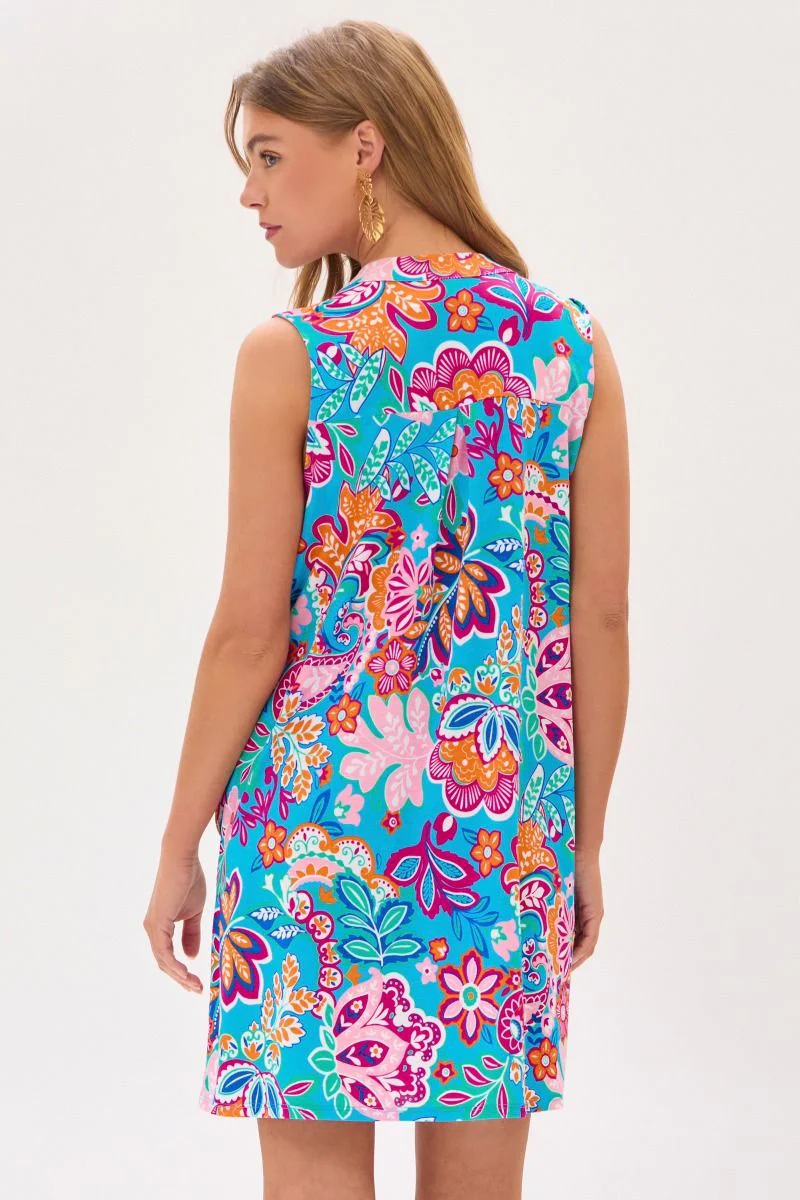 Dear Scarlett Lizzy Tank Dress in Blue - Summer 25 Capsule - Image 3