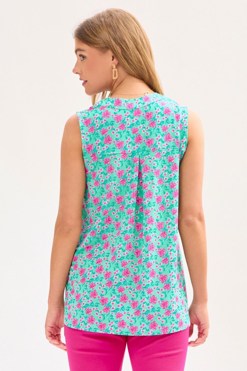 Dear Scarlett Lizzy Tank Top in Mint - Summer 25 Capsule - Image 3