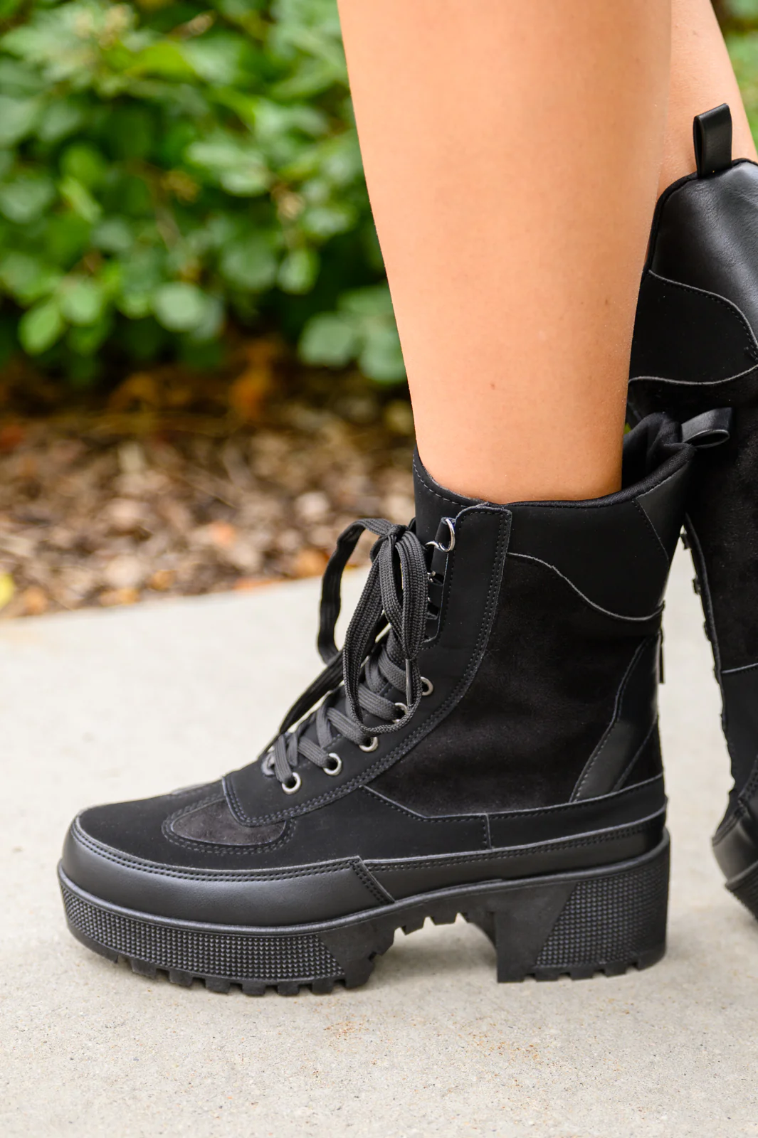Desert Nights Lace Up Boots In Black - 10/20/2022 - Image 2