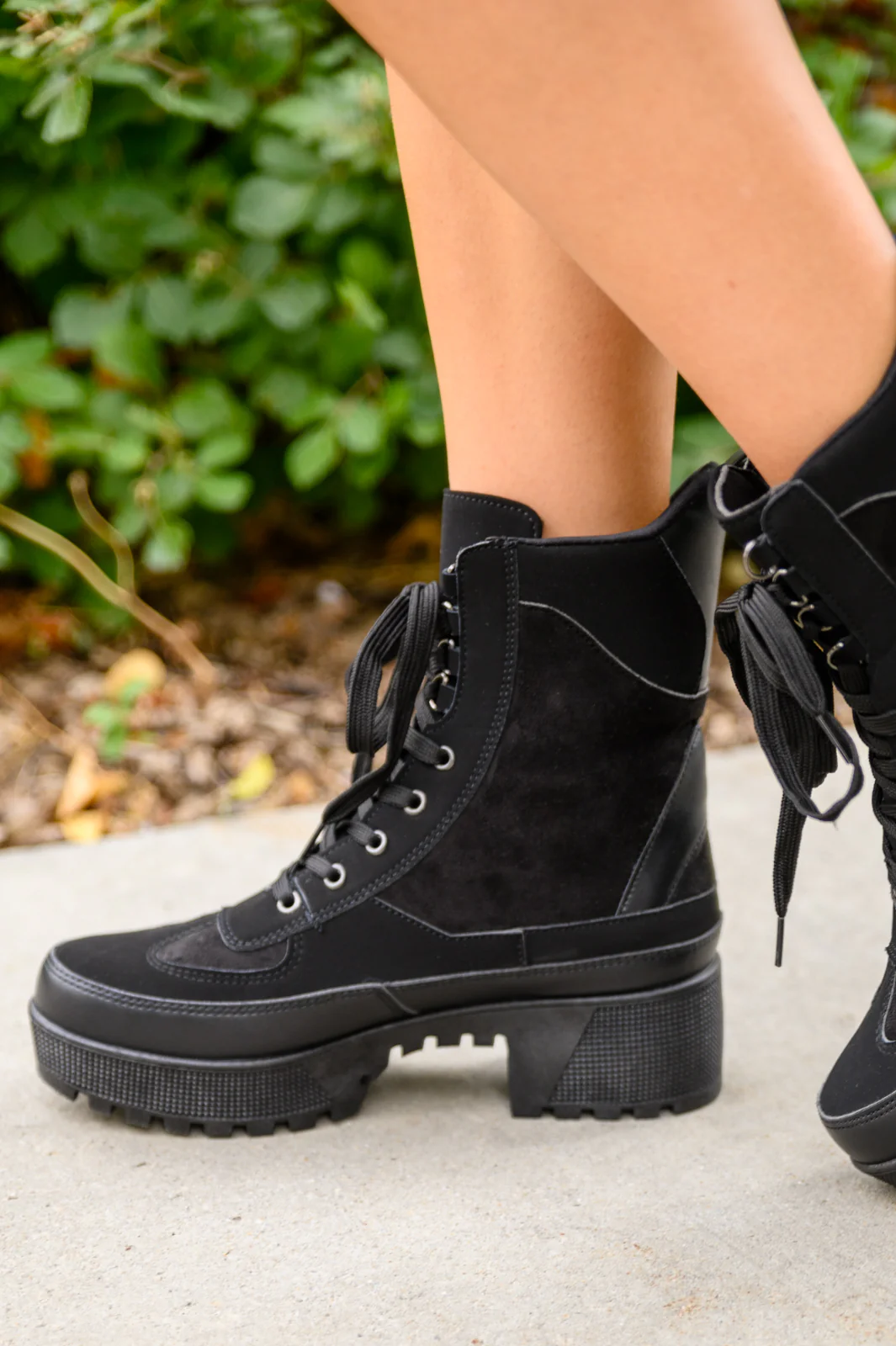Desert Nights Lace Up Boots In Black - 10/20/2022 - Image 6