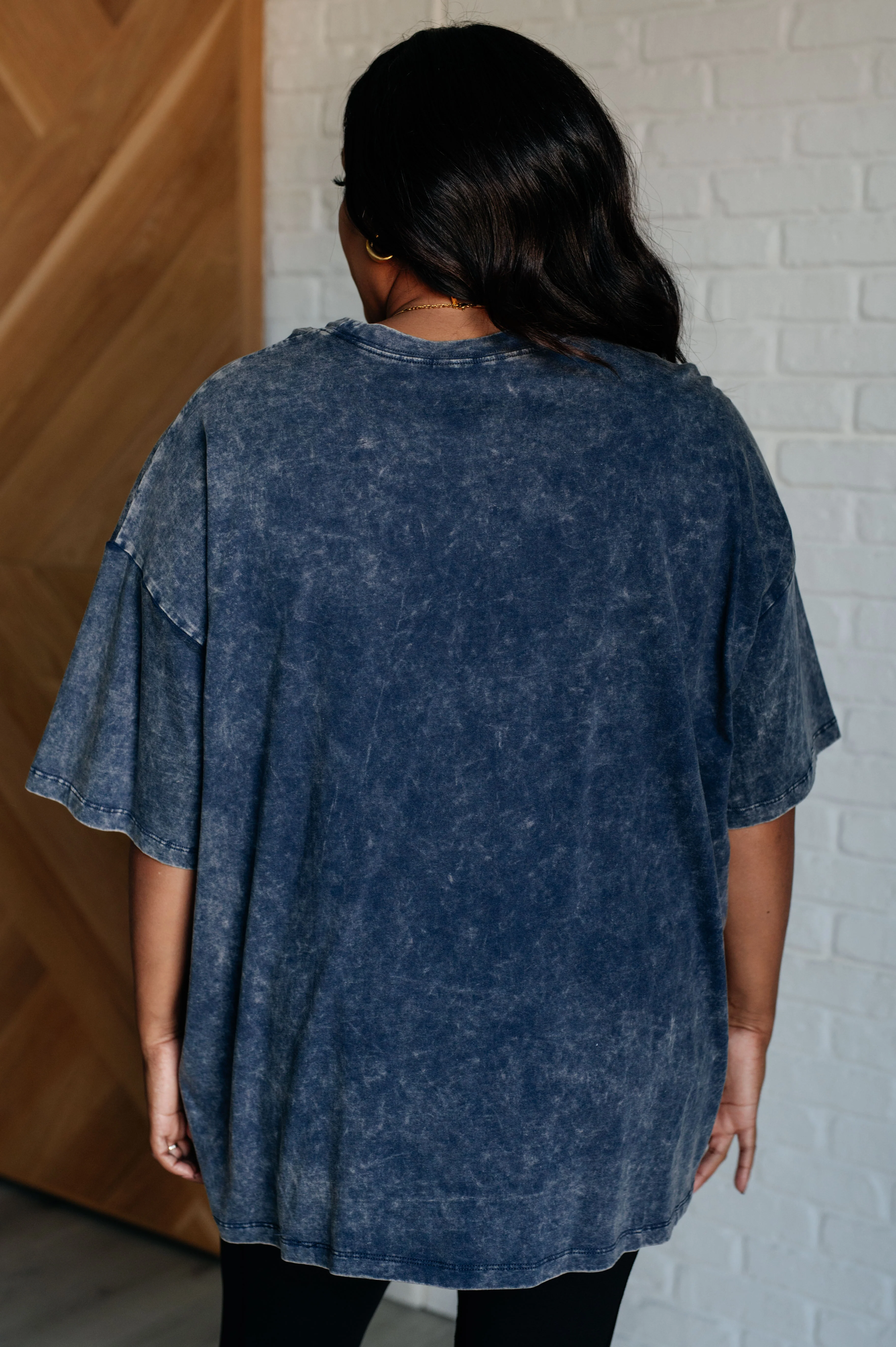 Don't Mind Me Mineral Wash Drop Shoulder Tee in Blackberry - 10/9/2024 - Image 9