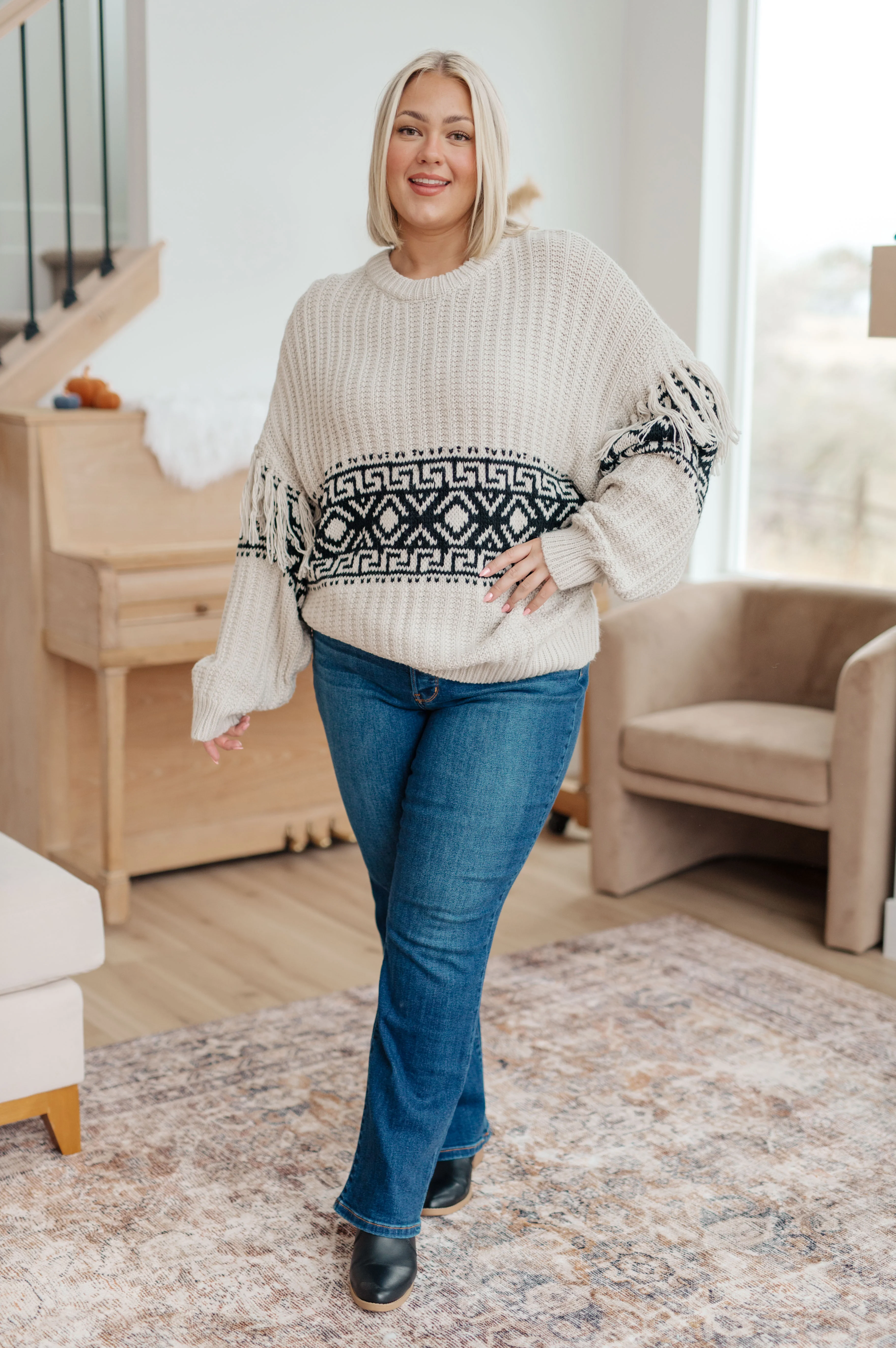 Don't Waver Fringe Detail Sweater - 10/31/2023 - Image 4