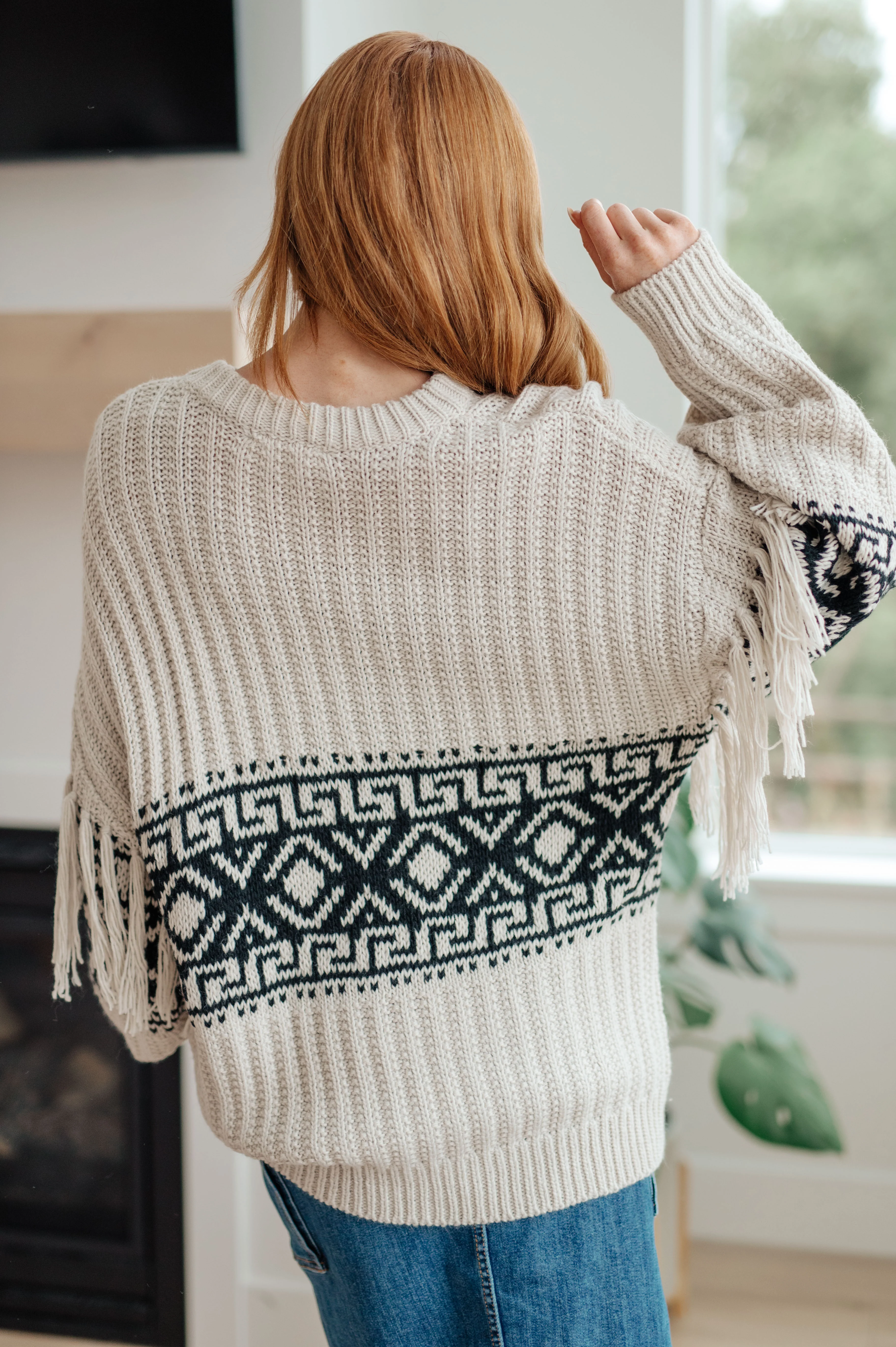 Don't Waver Fringe Detail Sweater - 10/31/2023 - Image 9