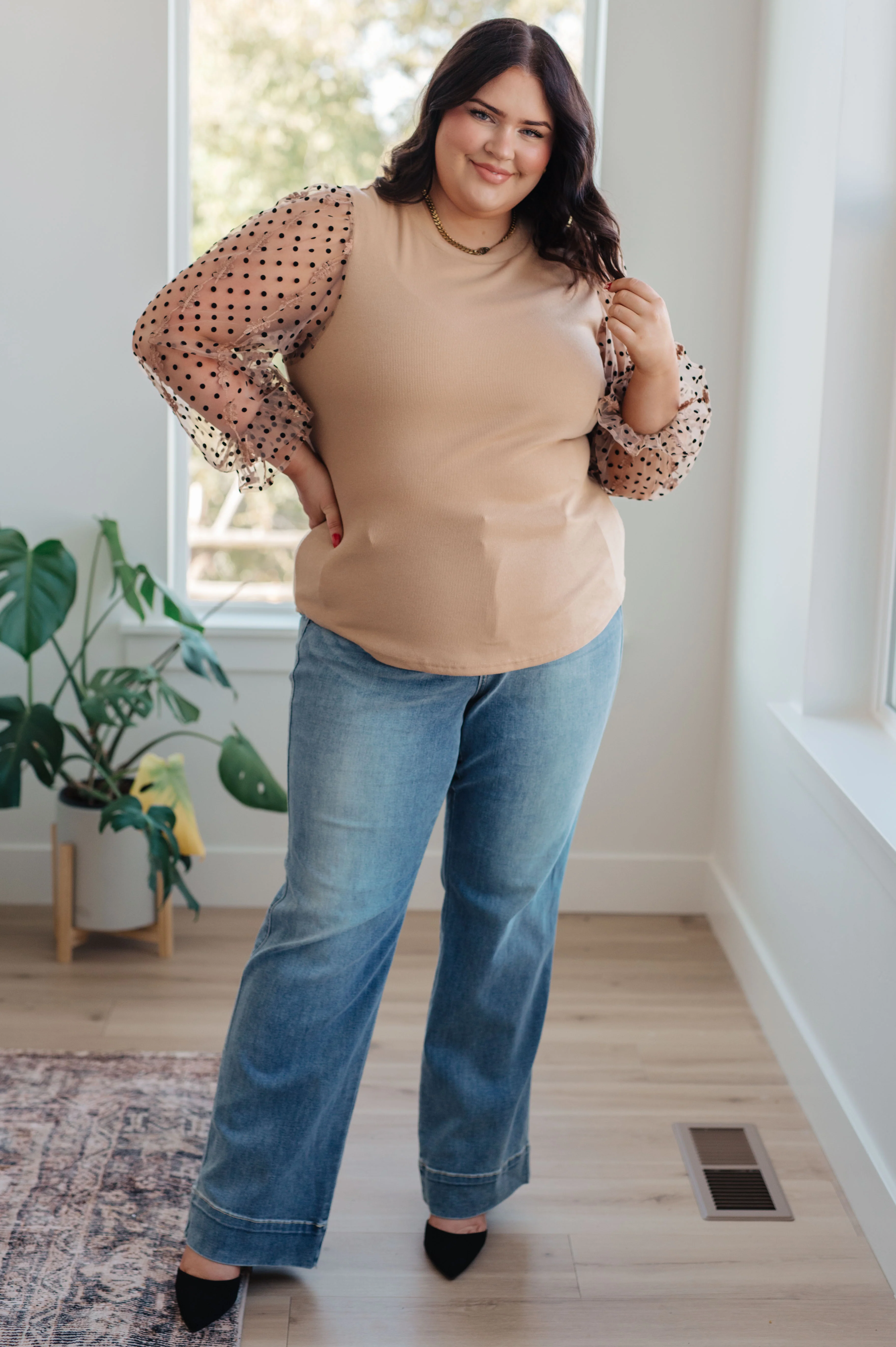 Dots on My Sleeves Blouse - 11/28/2023 - Image 3