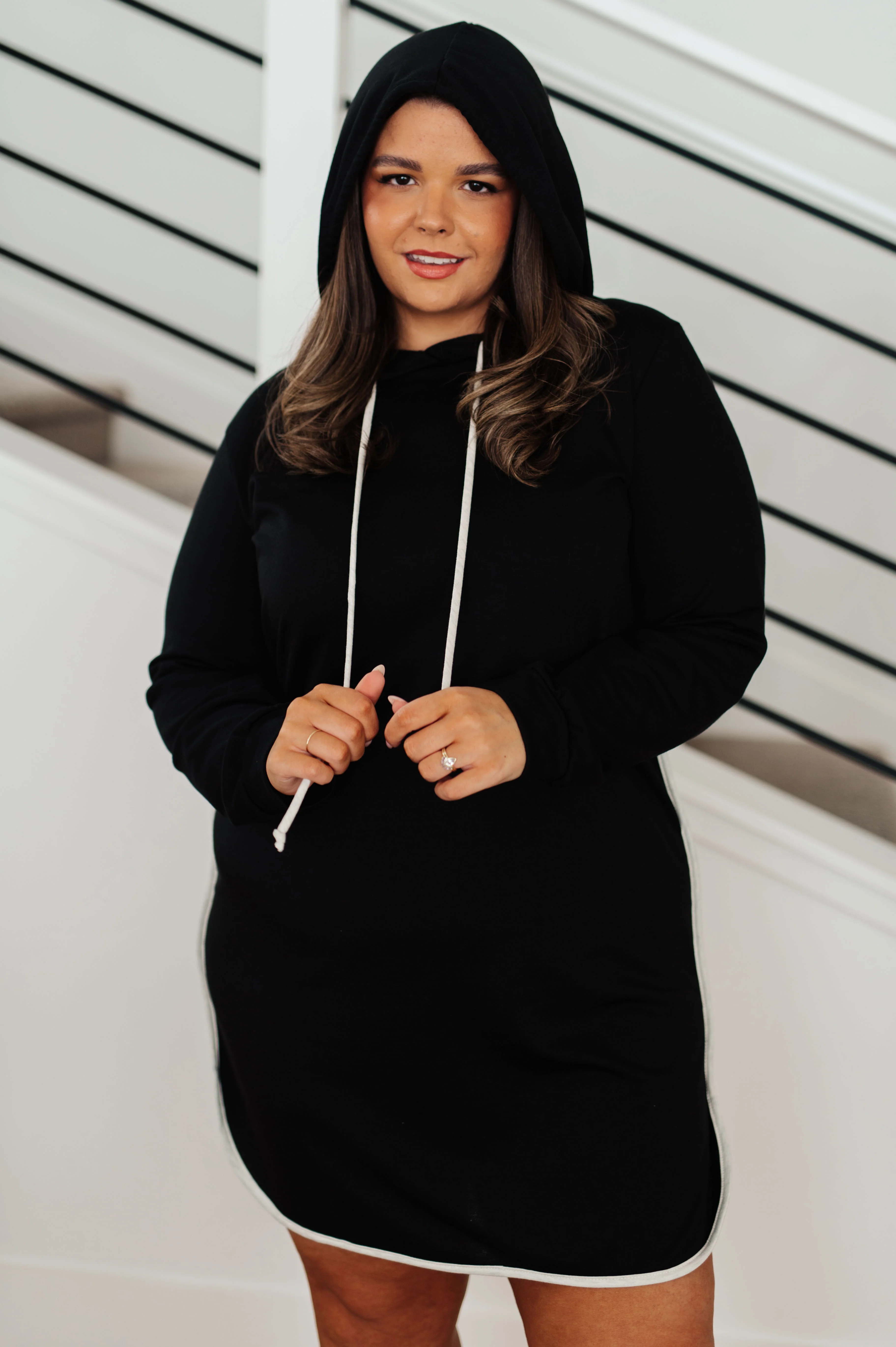 Draw Me Close Hooded Dress - 10/17/2023 - Image 6