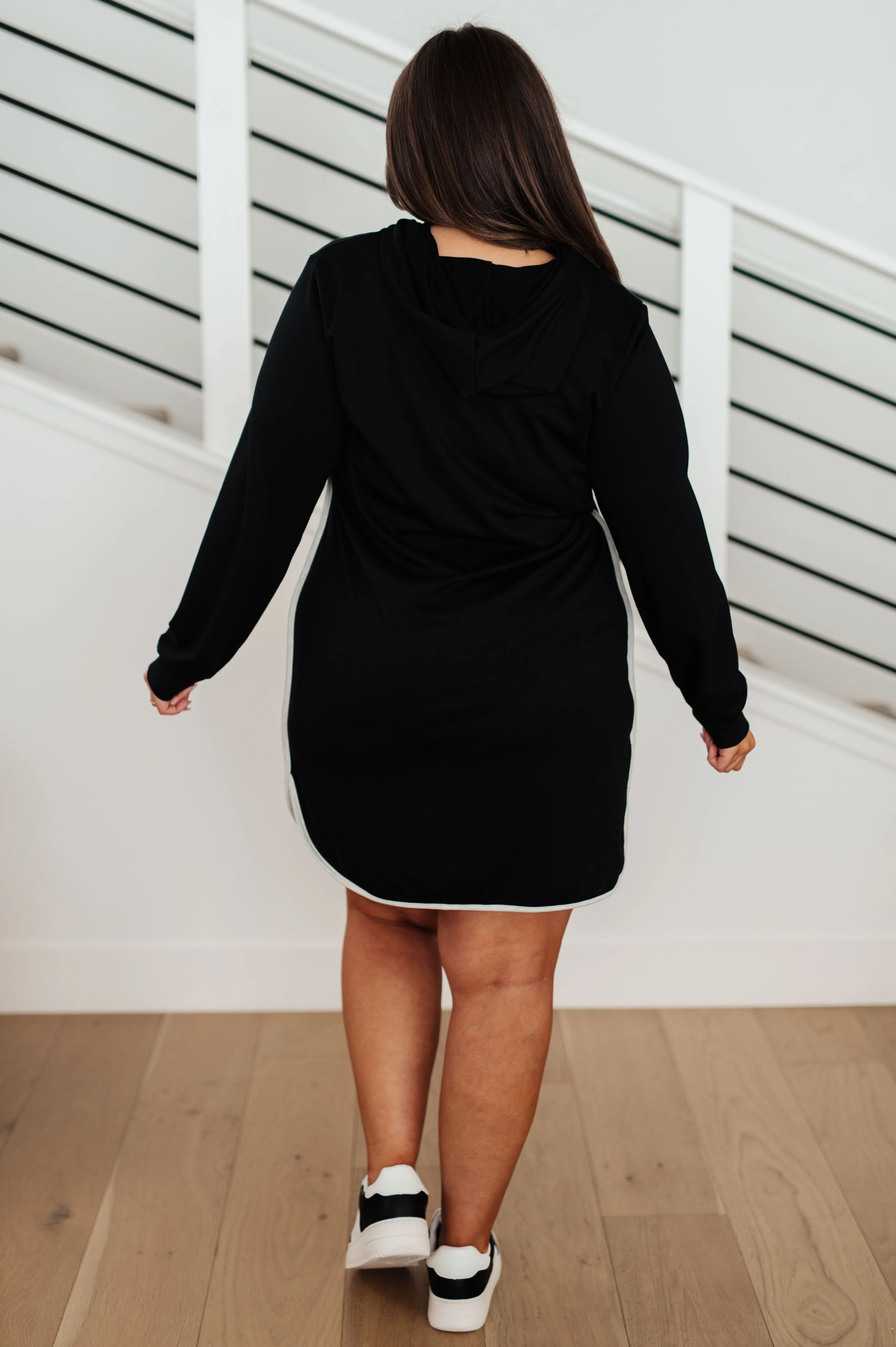 Draw Me Close Hooded Dress - 10/17/2023 - Image 8