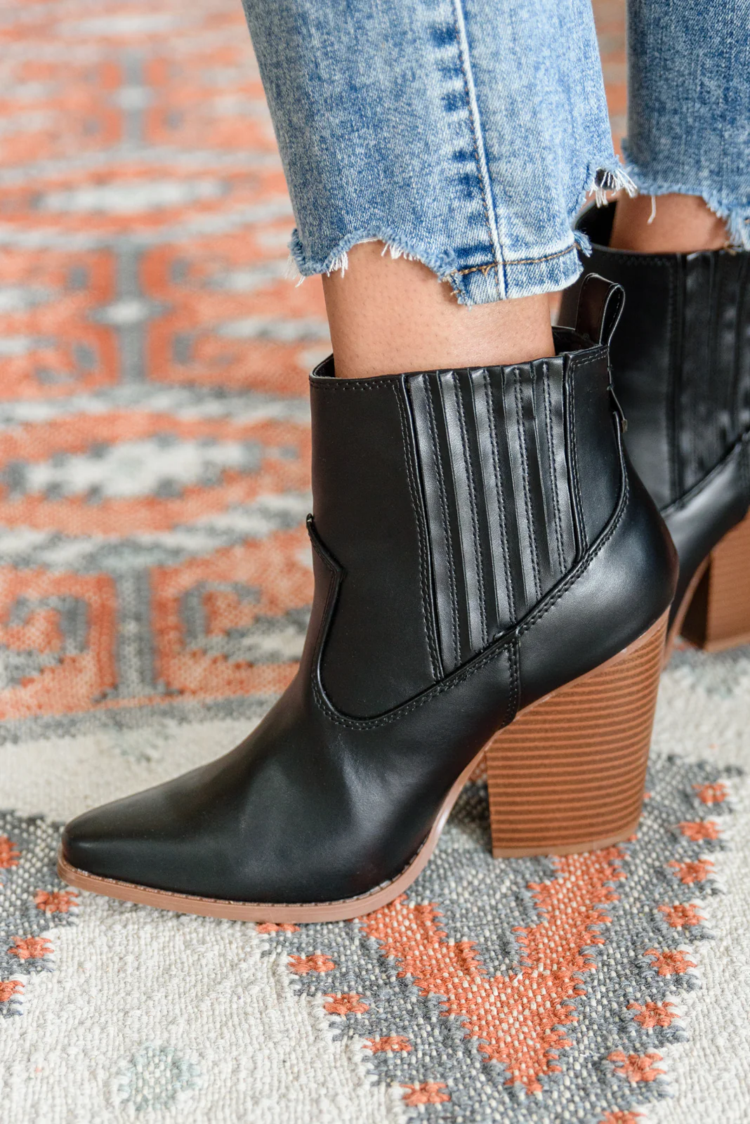 Easy As That Ankle Boots In Black - 8/23/2022 - Image 3