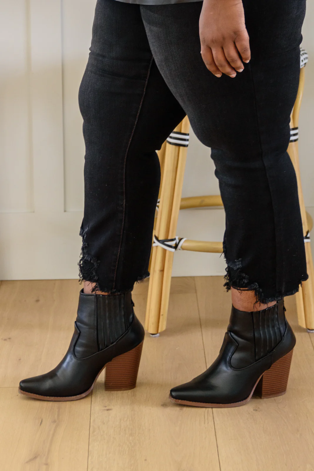 Easy As That Ankle Boots In Black - 8/23/2022 - Image 9