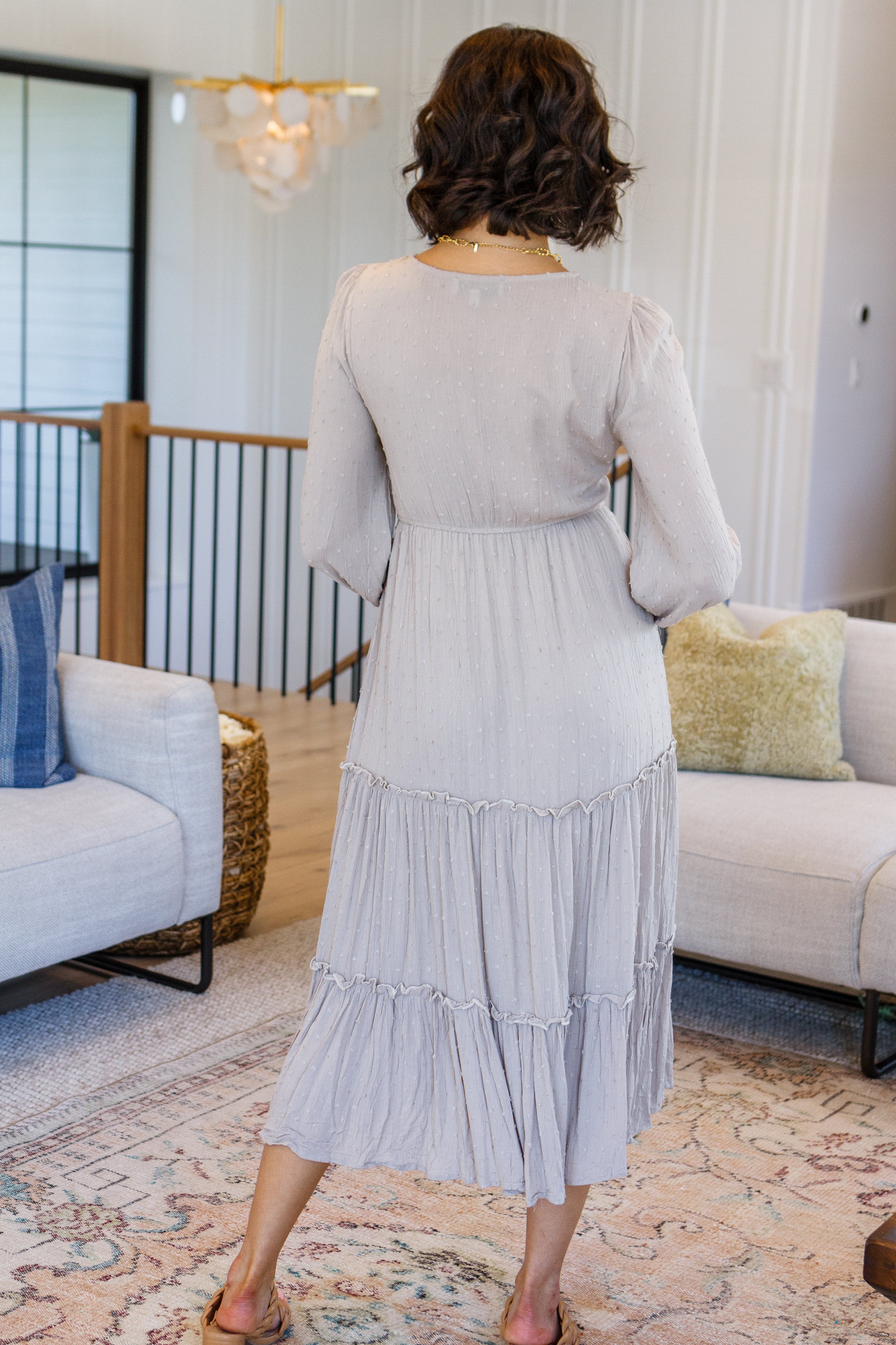 Easy Come, Easy Go Tiered Midi Dress - 8/11/2023 - Image 7