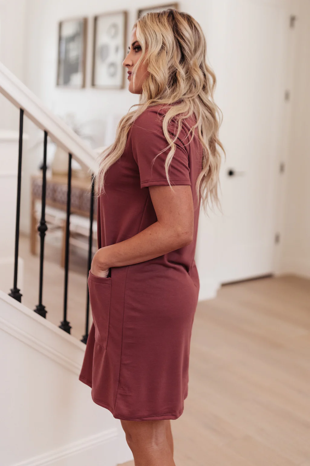 Easy Day Patch Pocket T-Shirt Dress - 8/19/2021 - Image 4