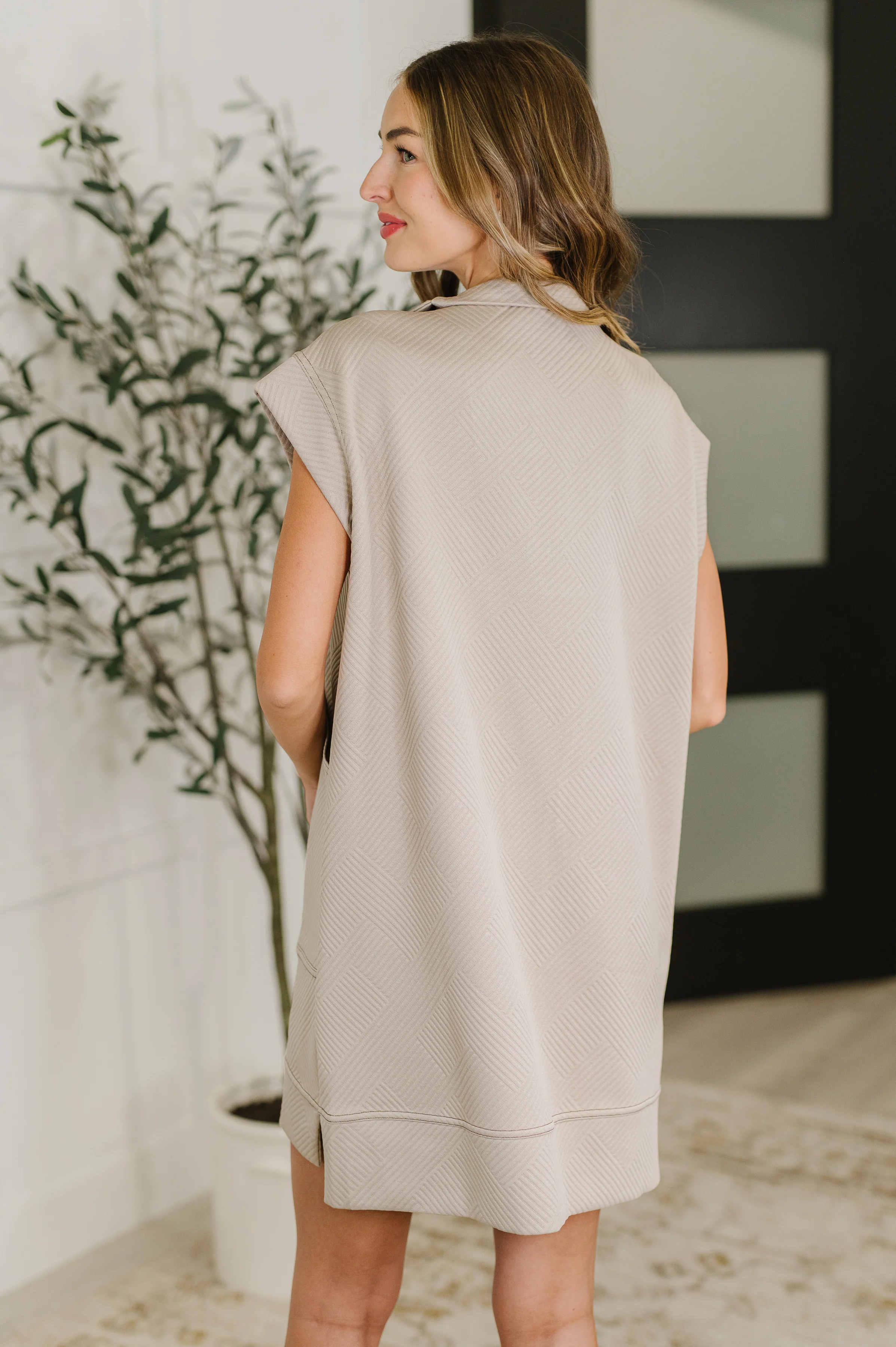 Easy Hustle High Neck Dress in Ash Mocha - 6/25/2025 - Image 5