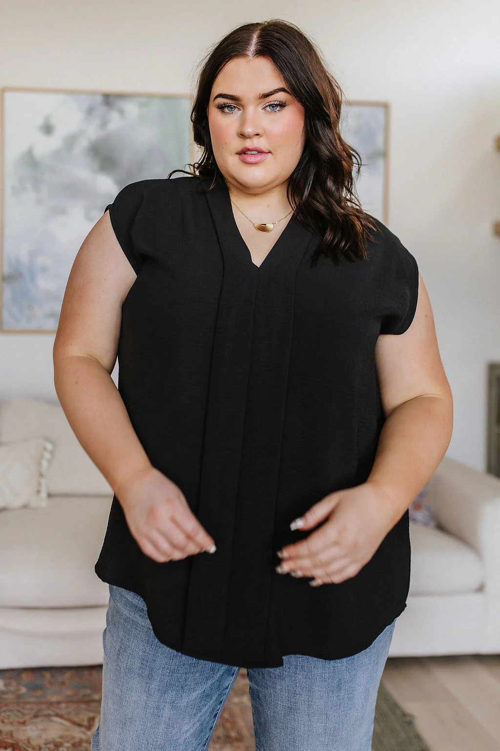 Elevate Everyday Blouse in Black - 6/15/2023 - Image 10