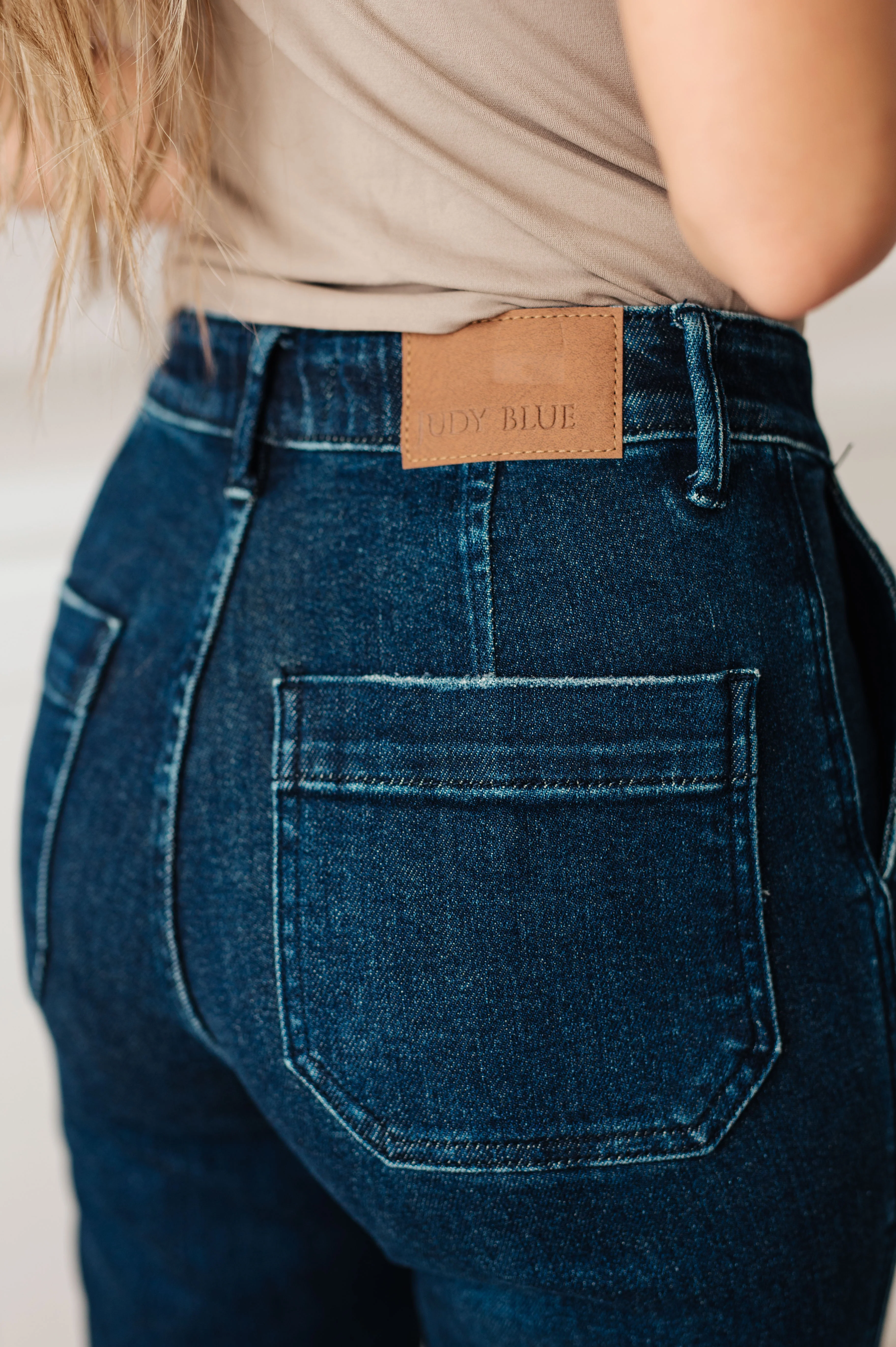 Eli Pull On Denim Joggers in Dark Wash - 10/4/2023 - Image 9