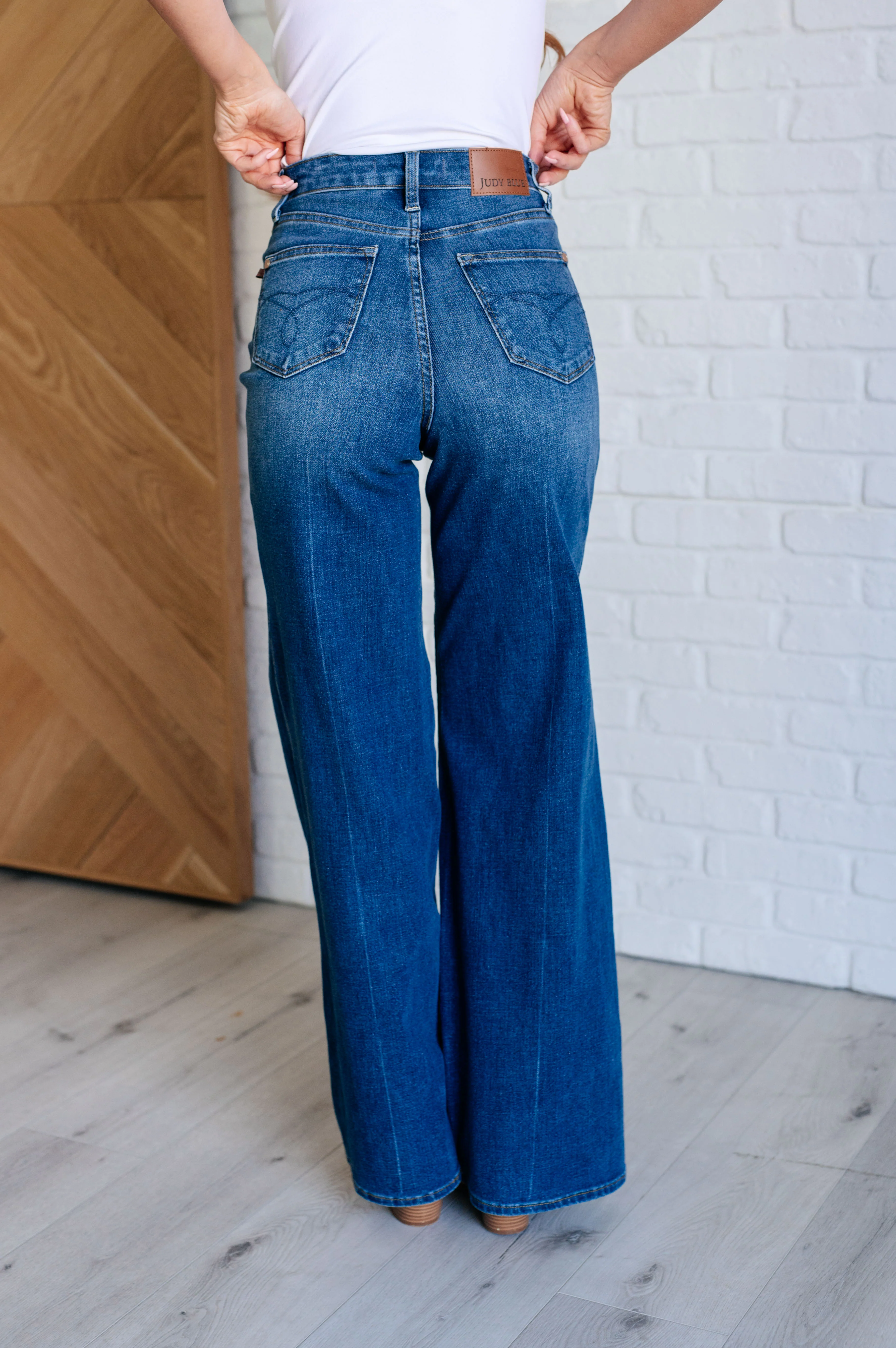 Eliza High Rise Control Top Retro Wide Leg Jeans - 9/25/2024 - Image 8