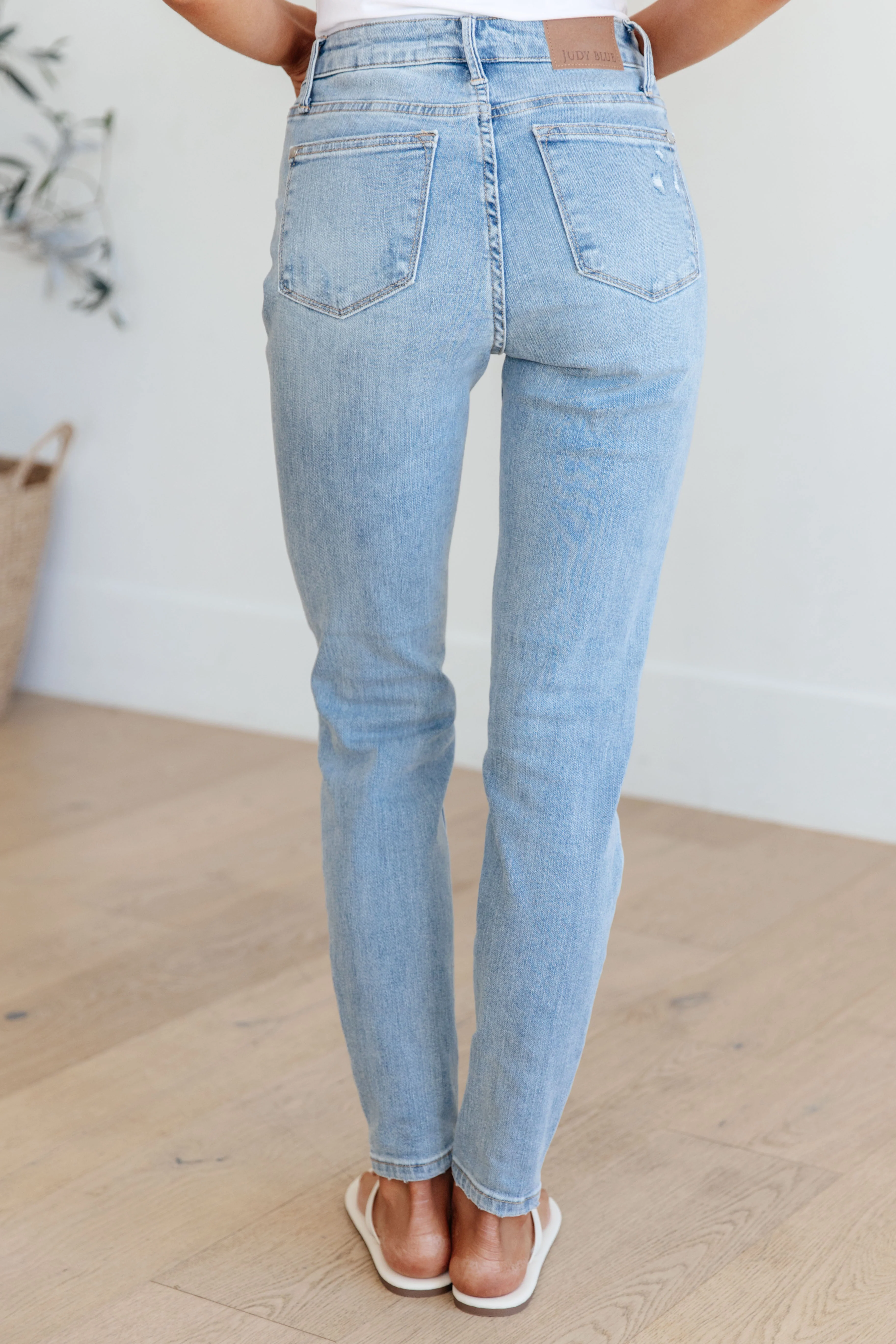 Eloise Mid Rise Control Top Distressed Skinny Jeans - 2/21/2024 - Image 7
