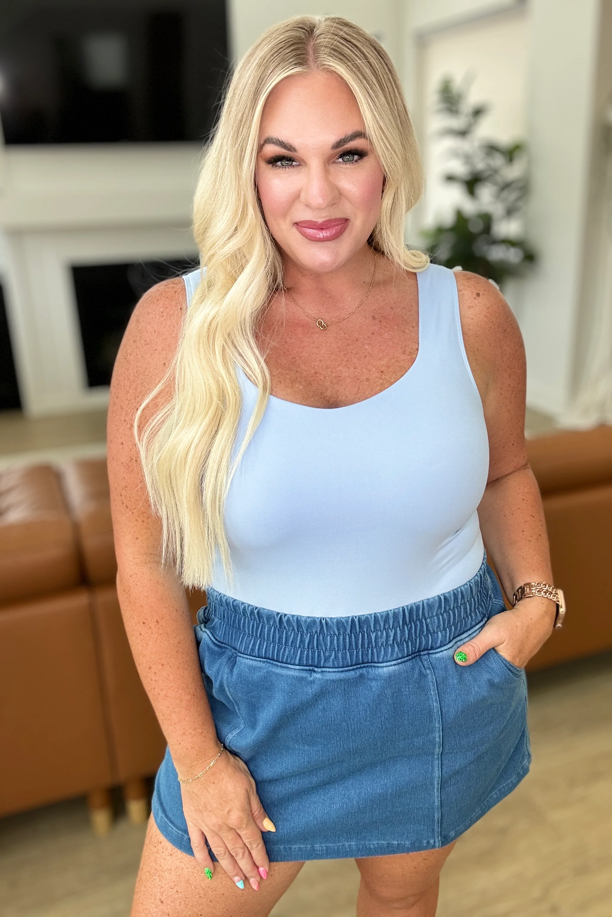 Endorphin Rush Bodysuit in Pastel Blue - 6/20/2024 - Image 2