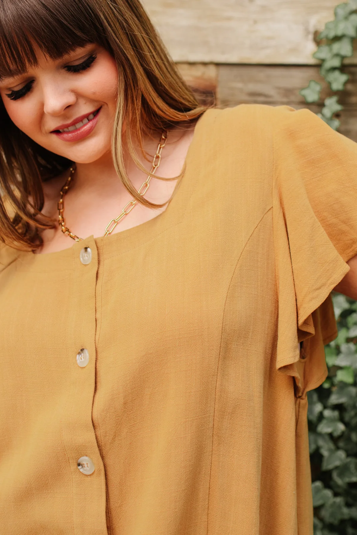 Envy Me Top in Taupe - 3/31/2022 - Image 3
