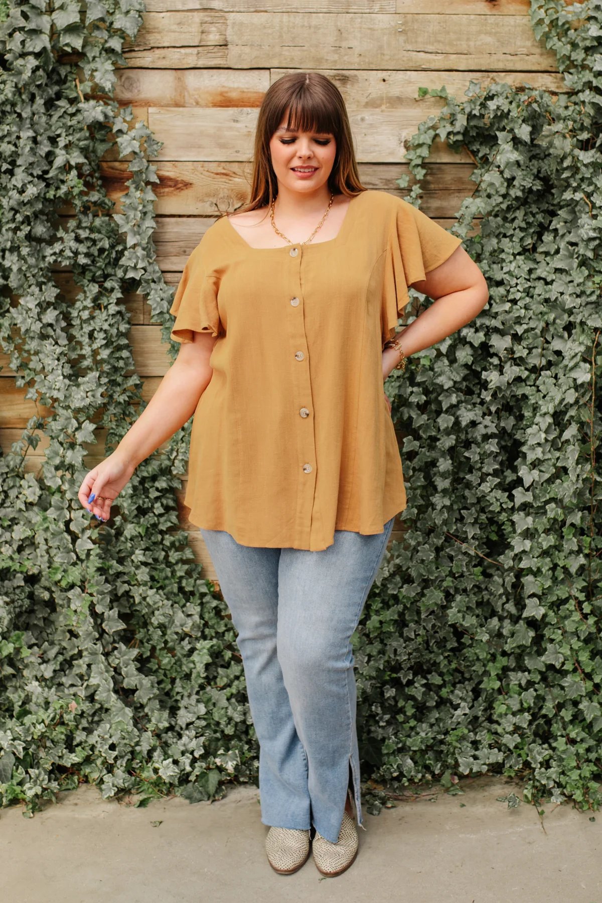 Envy Me Top in Taupe - 3/31/2022 - Image 9